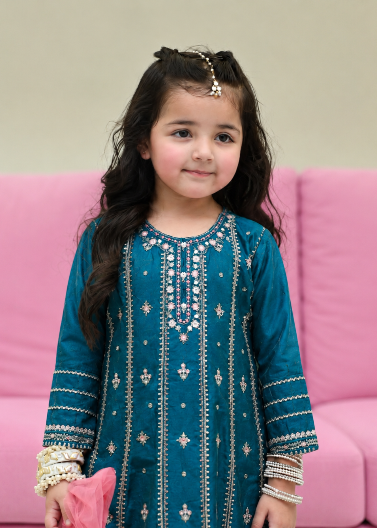 net Pishwas in Teal