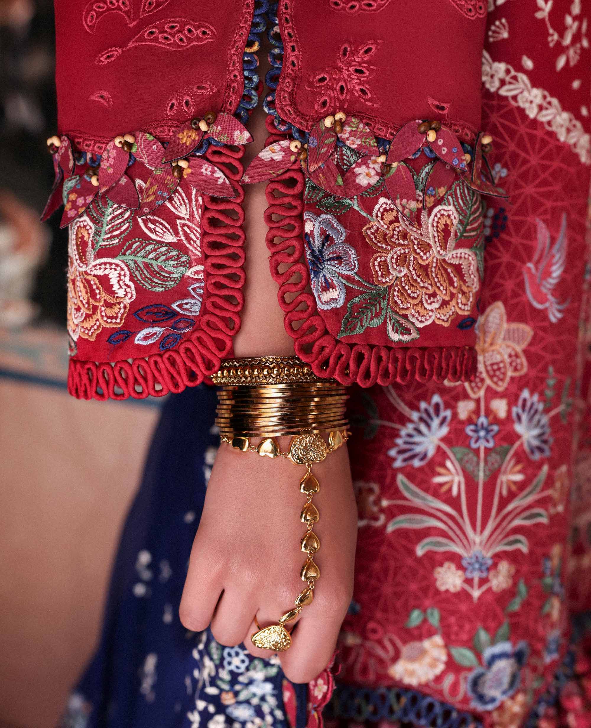 Republic Reine Eid Luxury Lawn – Belle Rosee
