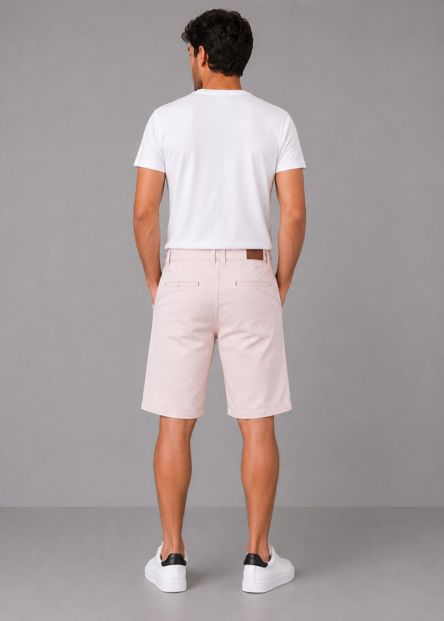 denim Shorts in Pink