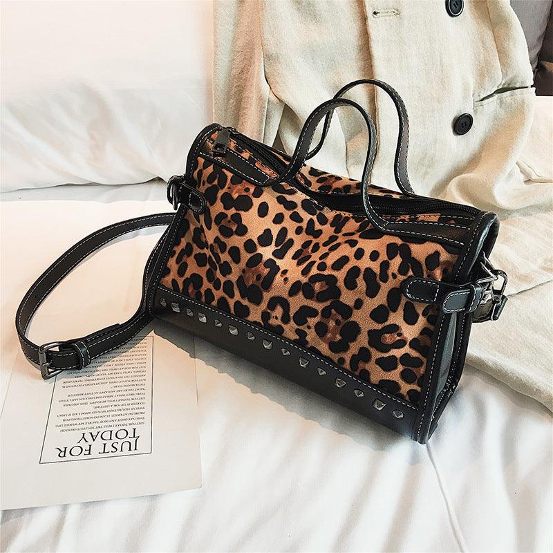 Fashionable Atmosphere All-match Messenger Boston Bag