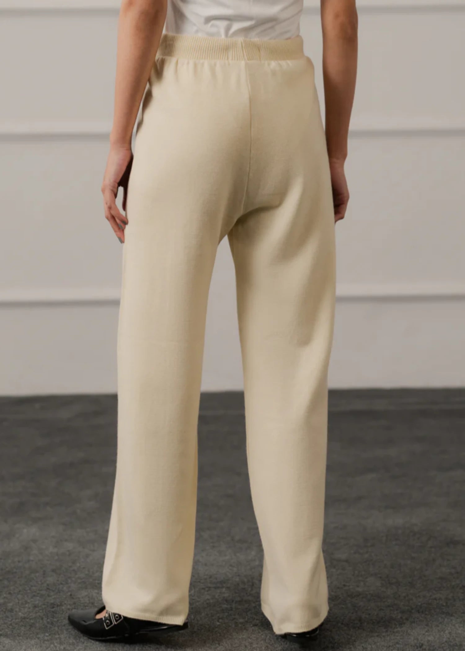 cotton Trousers in Cream