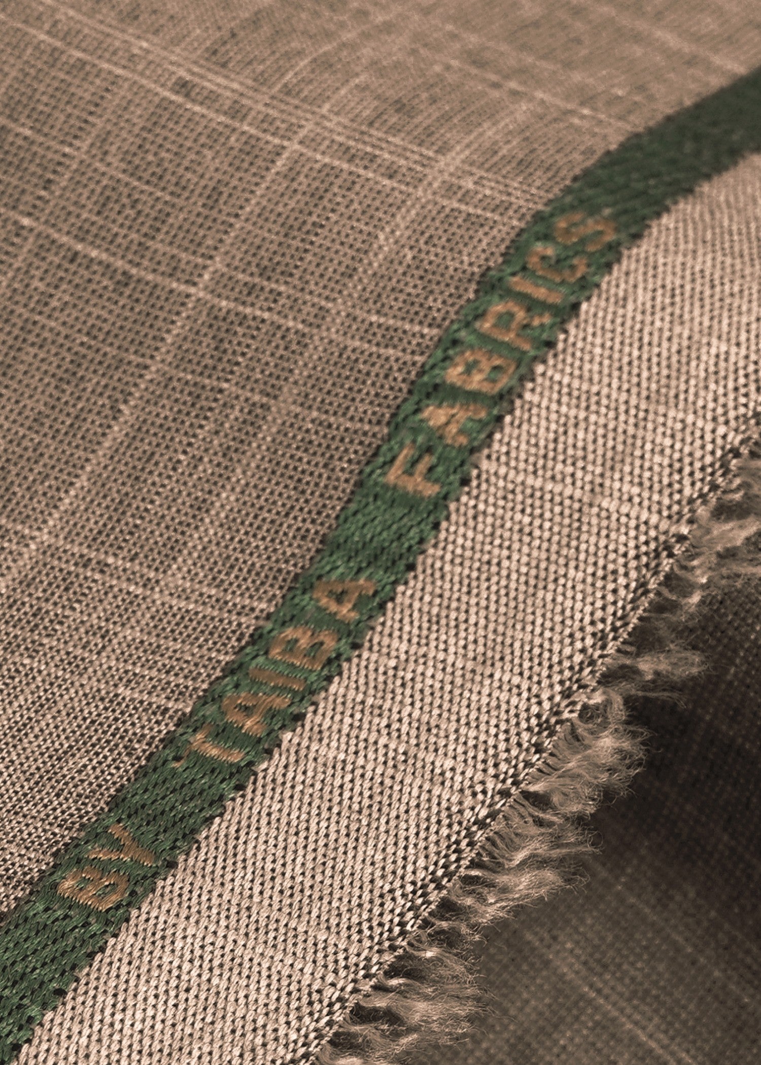 wash & wear Unstitched in Tan brown
