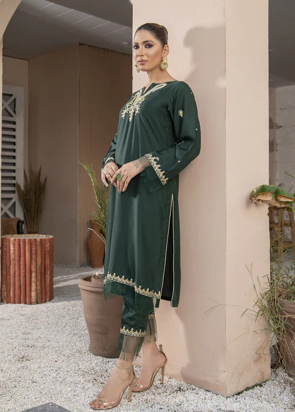 viscose Kurta Set in Mint green