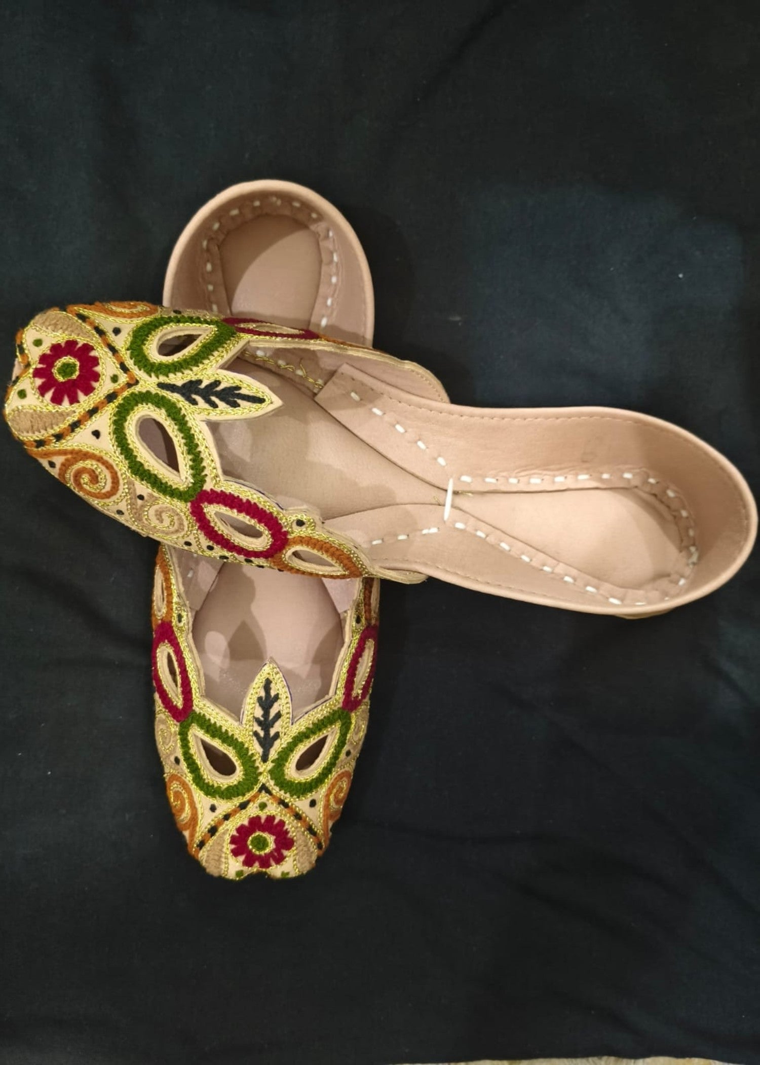 Khussa in Multi by - High Quality Women Khussa IQI1685