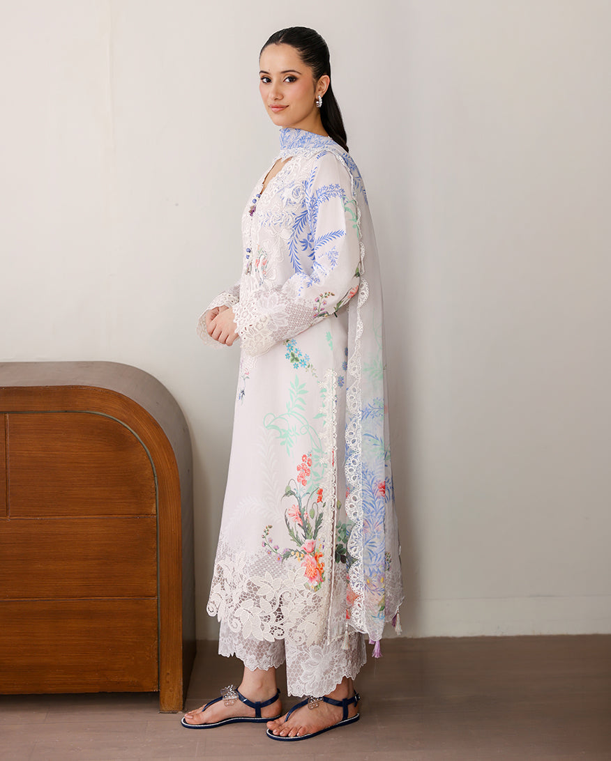 Sunlit Tales Lawn – Ivory Gleam