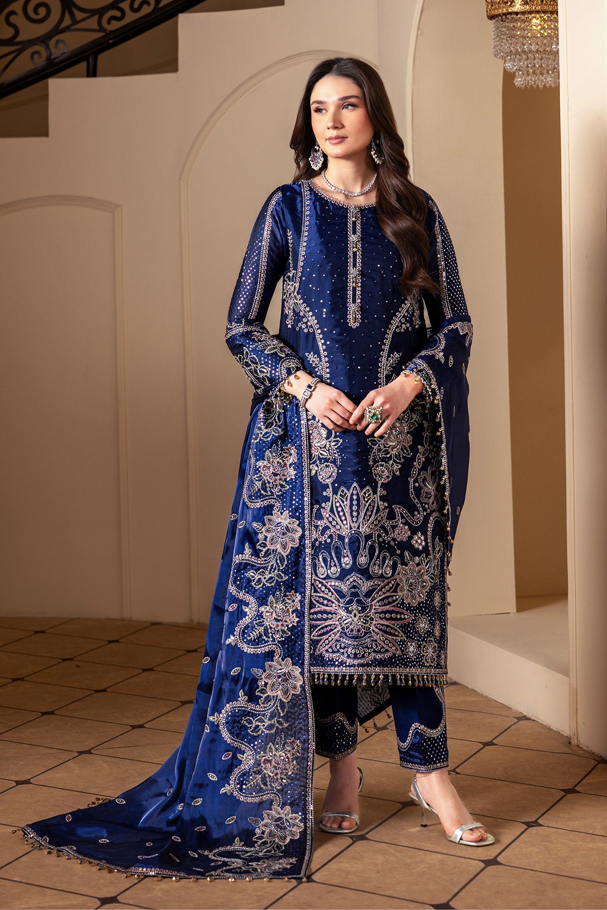 Aaina Sheesha Silk Formals – AF-SS-2238-Bano