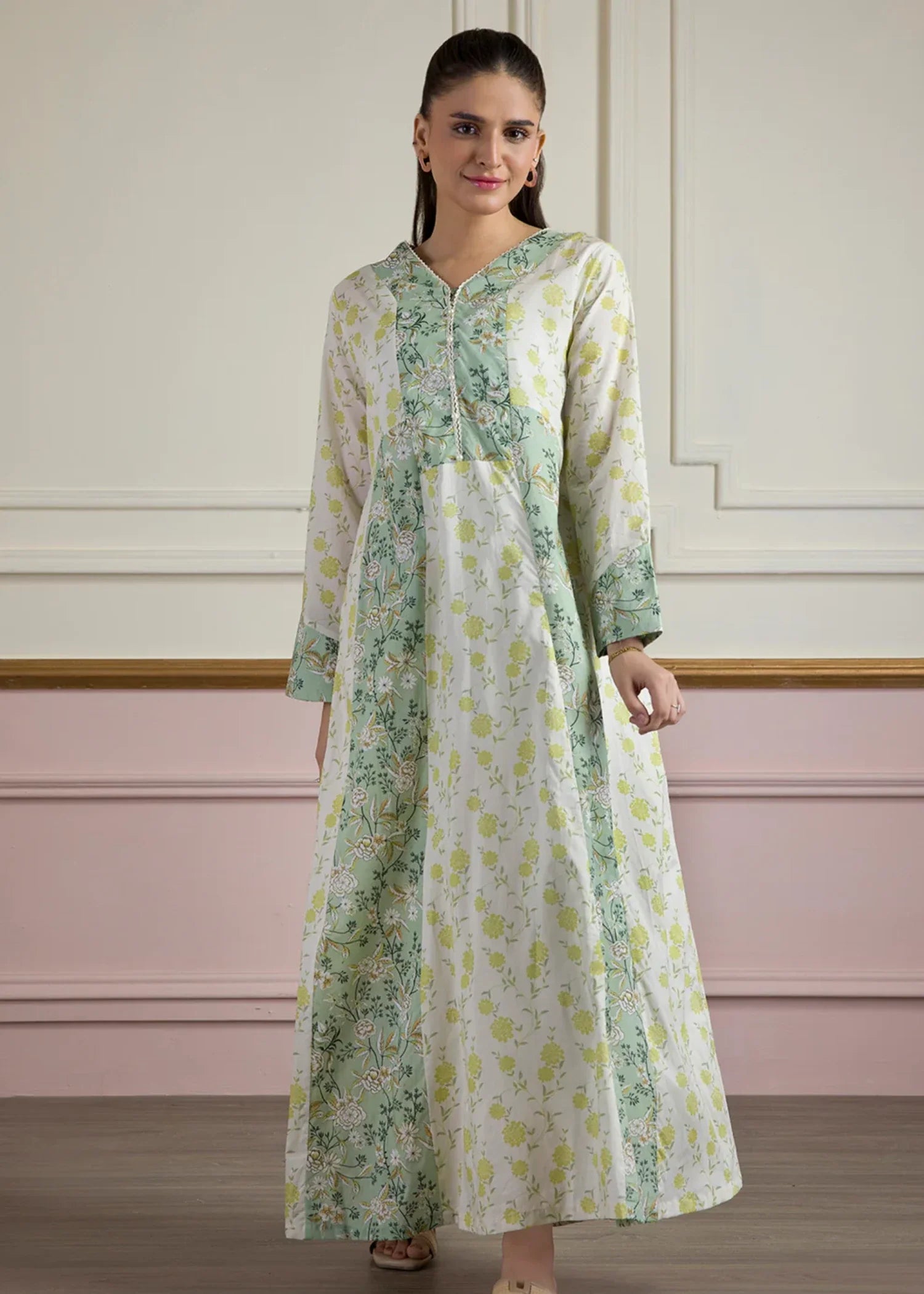 lawn Maxi in Multi
