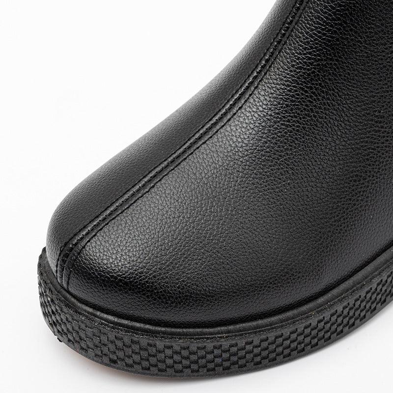 Old Beijing Cloth Shoes Plus Velvet Padded Father