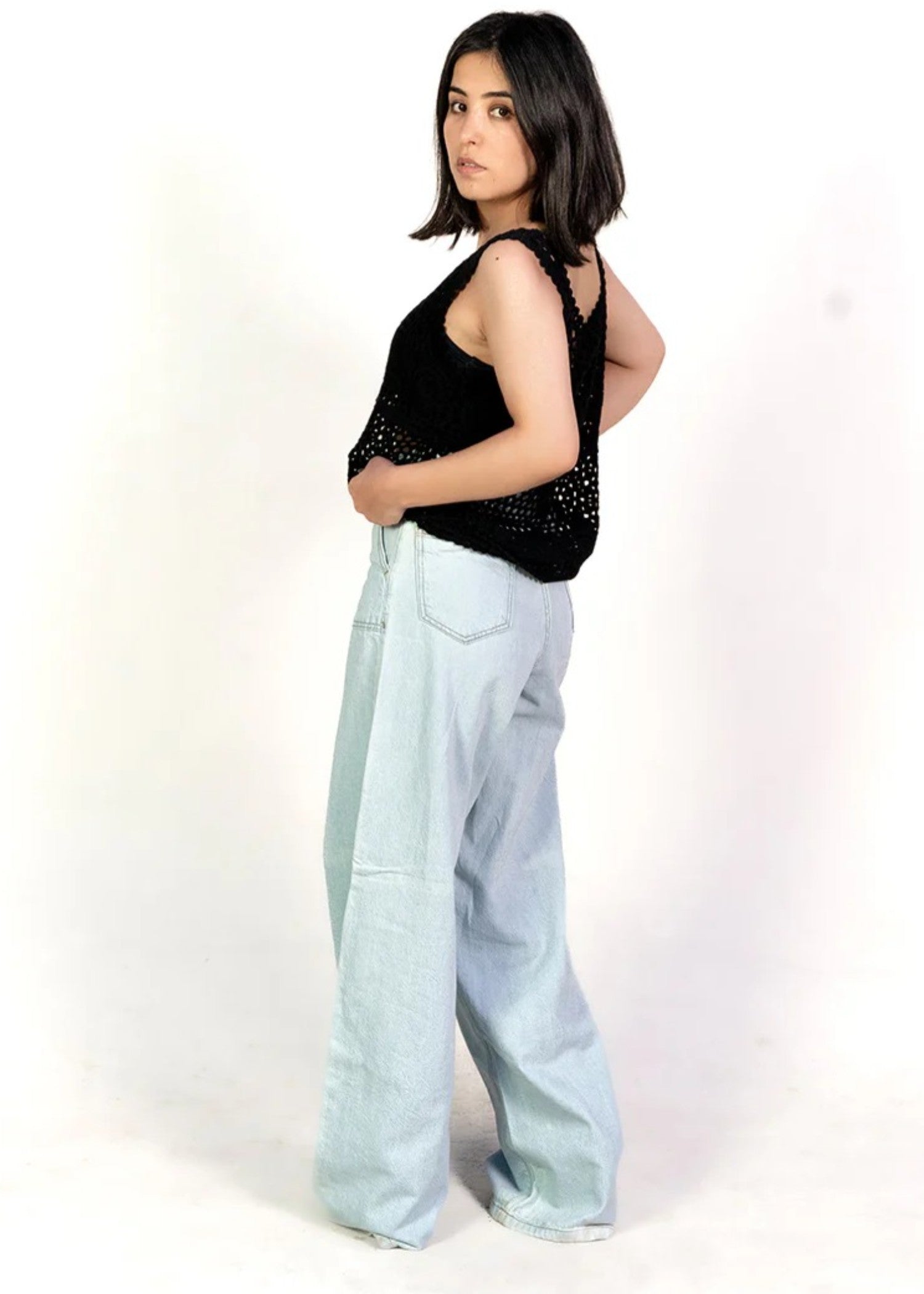 denim Jeans in Ice blue
