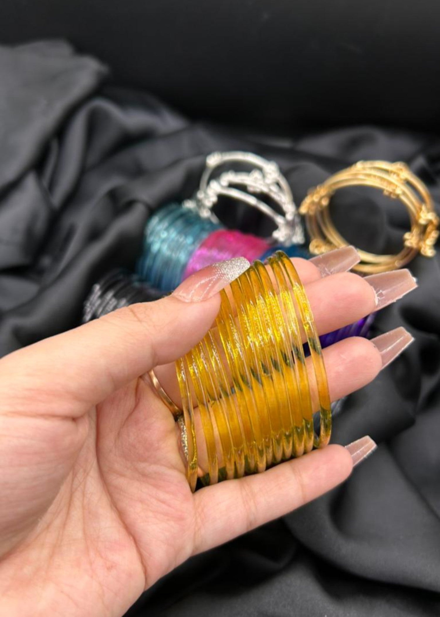 Bangles in Multi Color by - Trendy Women Bangles JAI3059