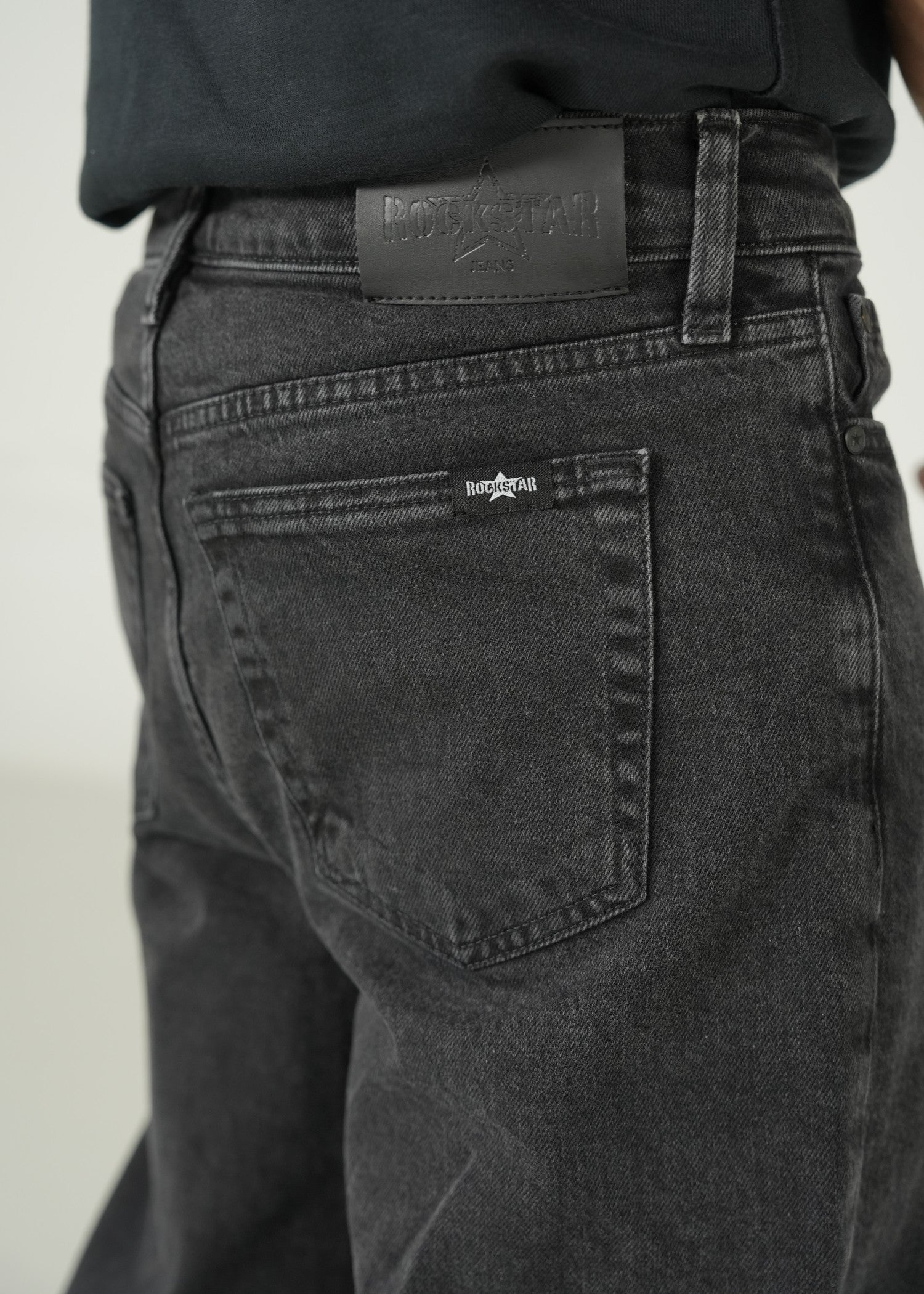 denim Jeans in Black by Rockstar Jeans