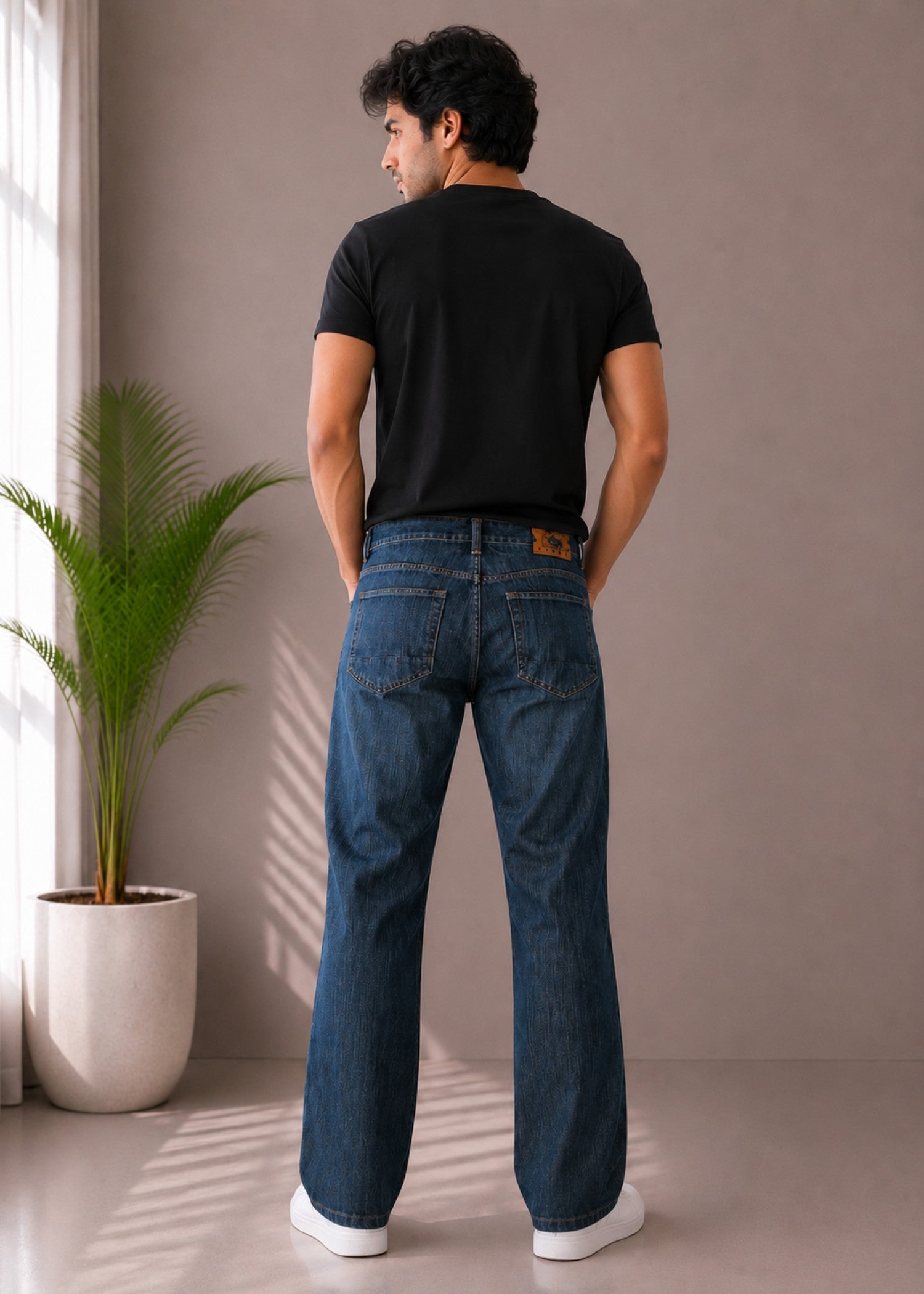 denim Jeans in Dark blue