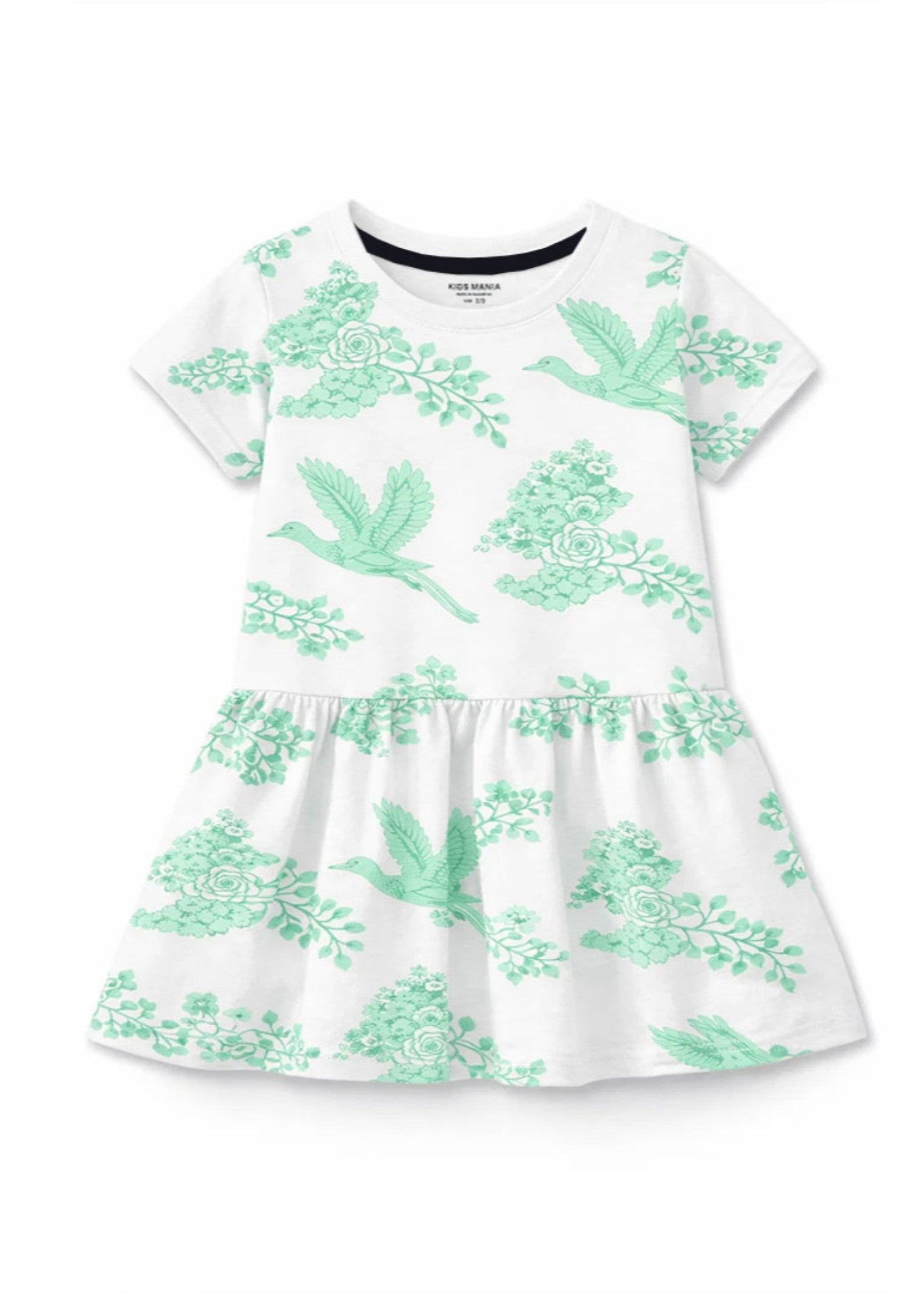 cotton Frock in White