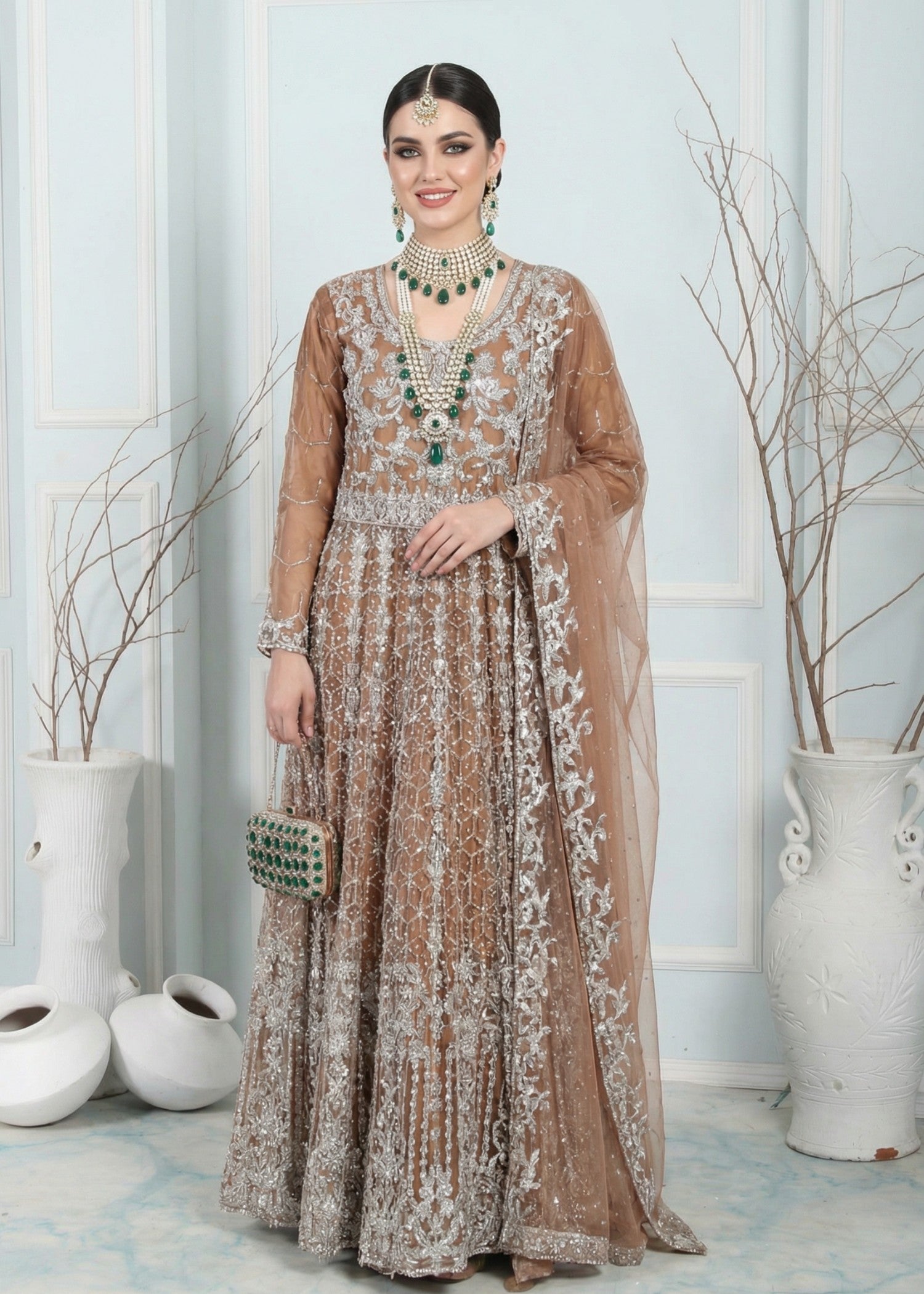net Maxi in Pecan brown