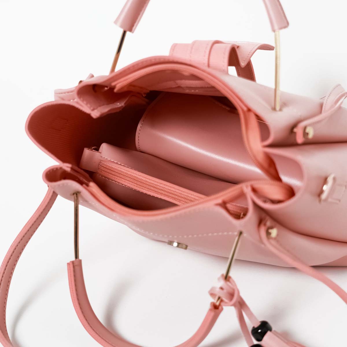 Hand Bag in Pink Color by - Trendy Women Hand Bag EKA3080