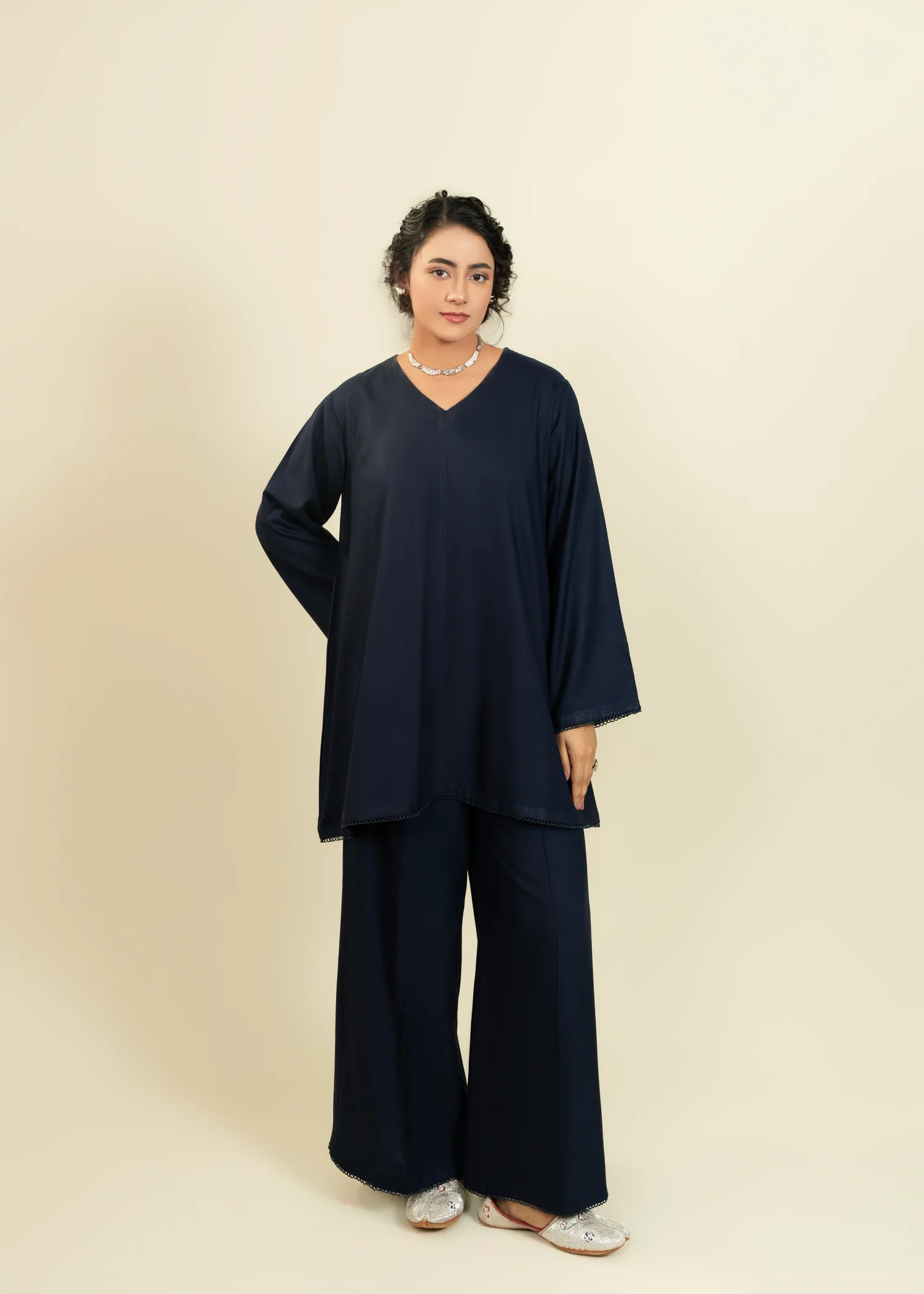 marina Co Ord Sets in Navy blue