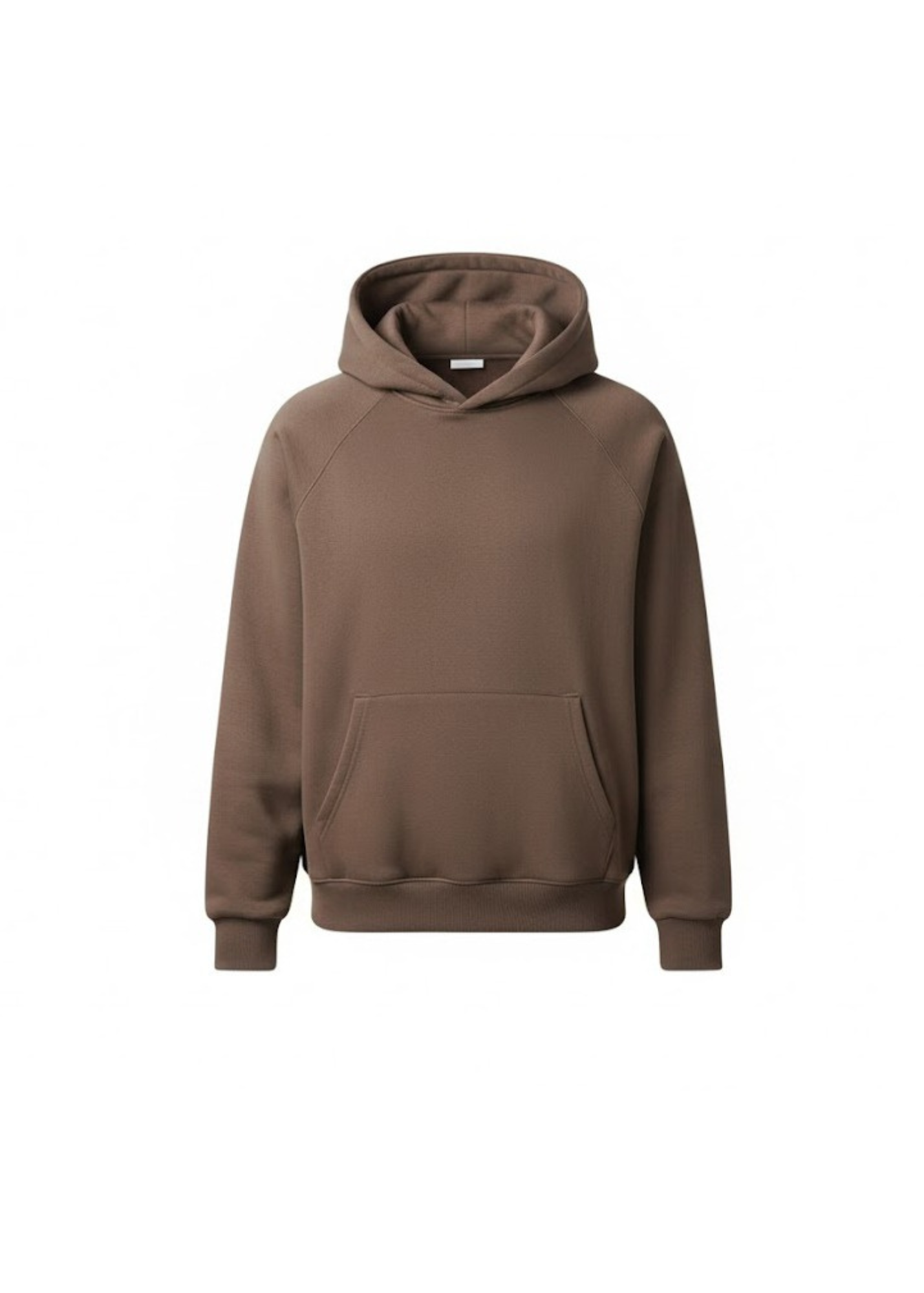 cotton Hoodie in Hazelwood brown