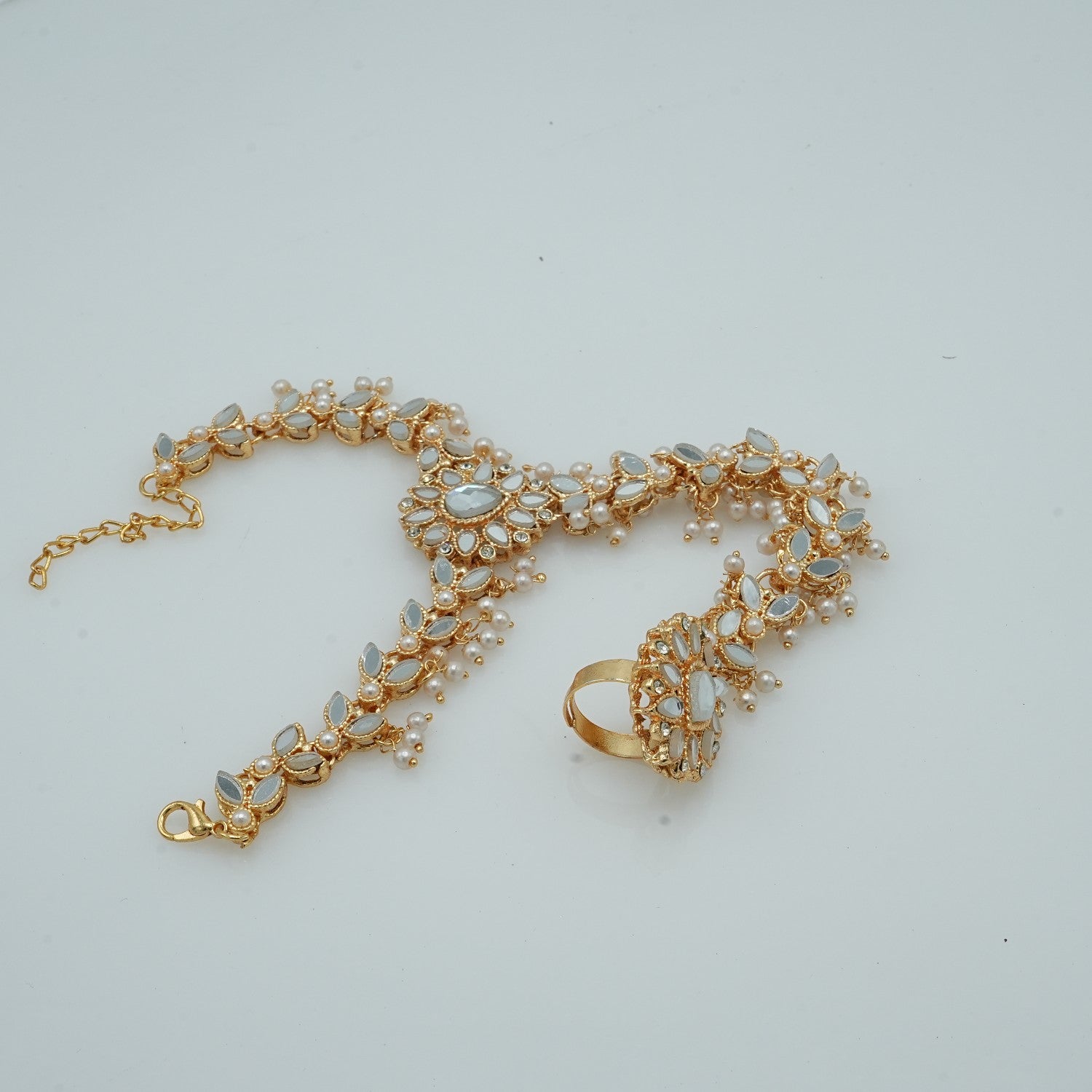 Bracelet in White Color by - Trendy Women Bracelet PEP6962