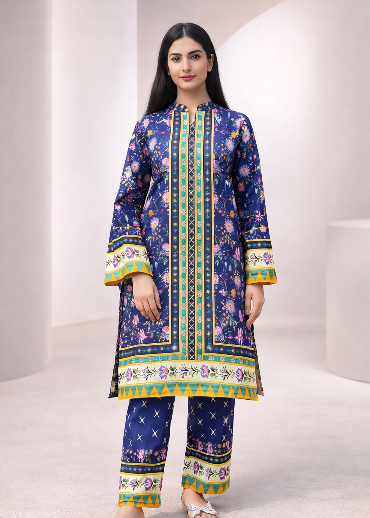 linen Co Ord Sets in Blue