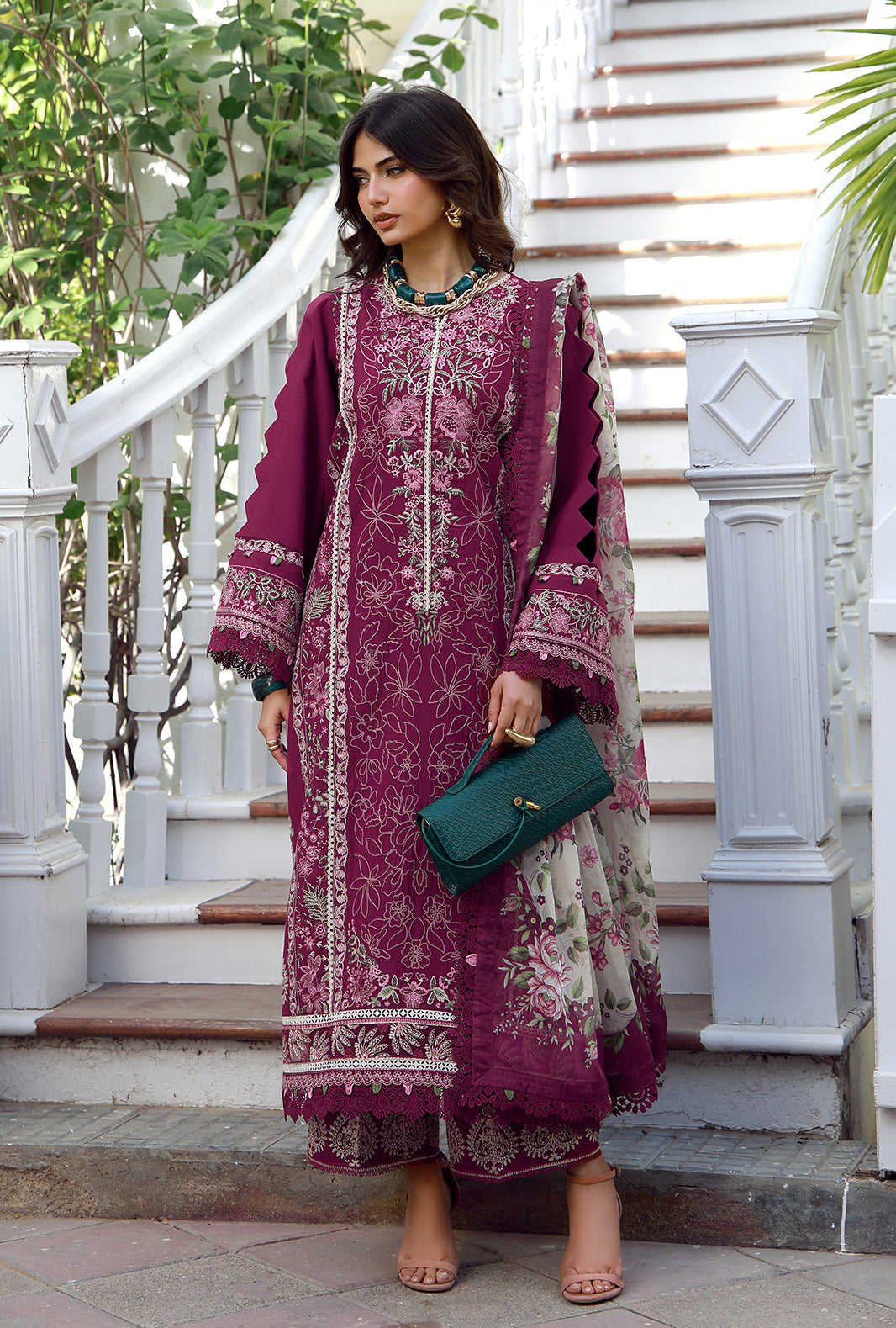 AJR Alif Signature Lawn – Luxa