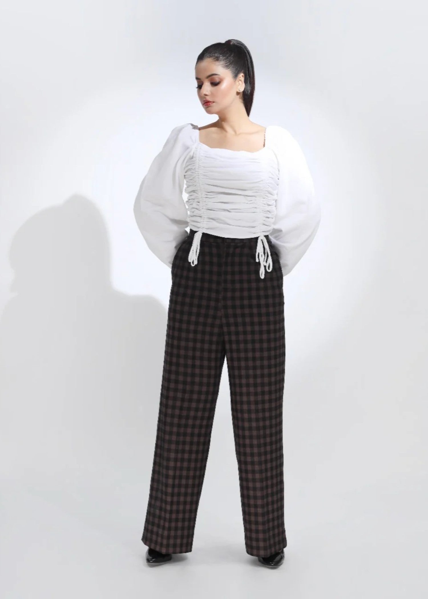 polycotton Pants in Multi