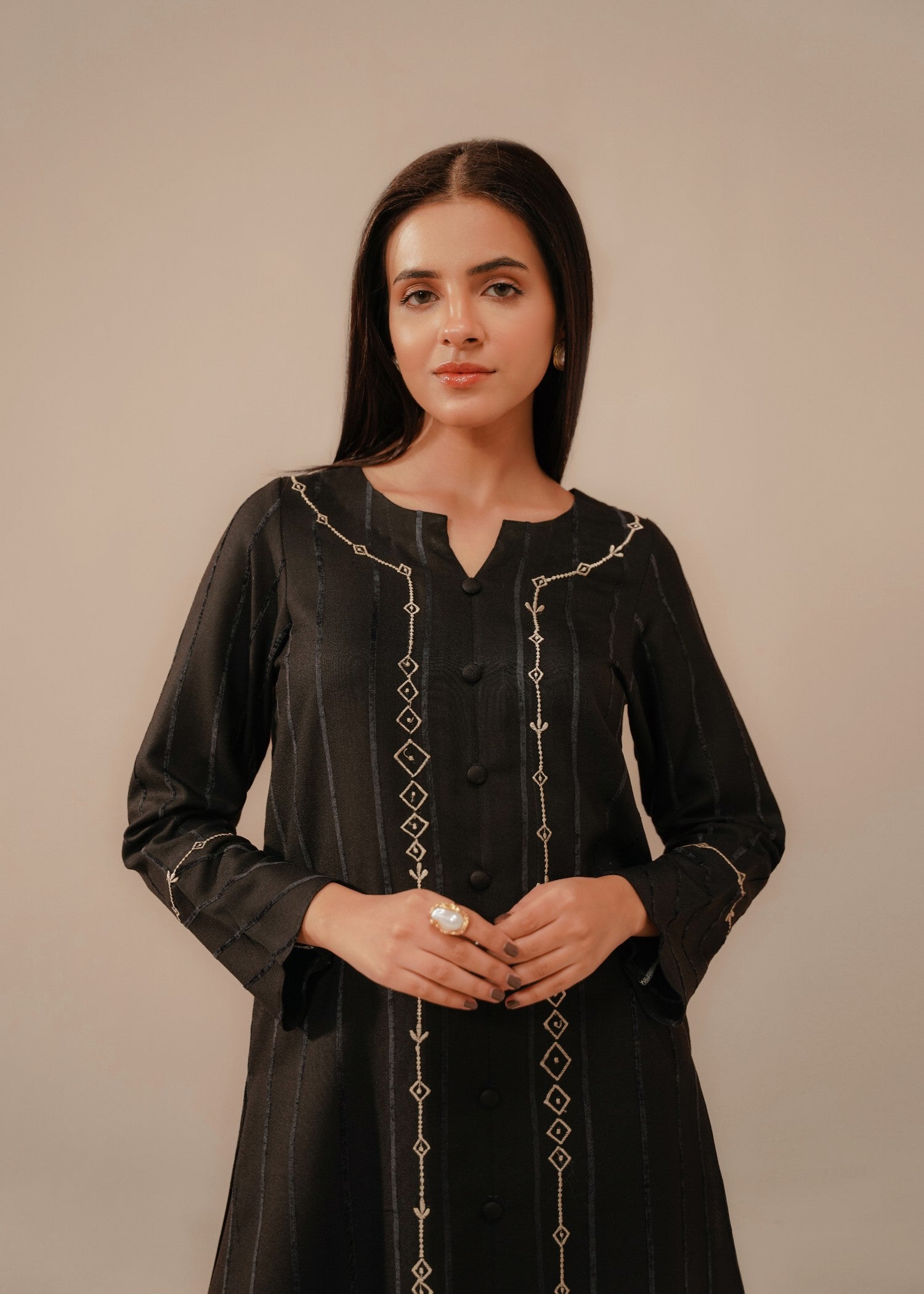 karandi Co Ord Sets in Black