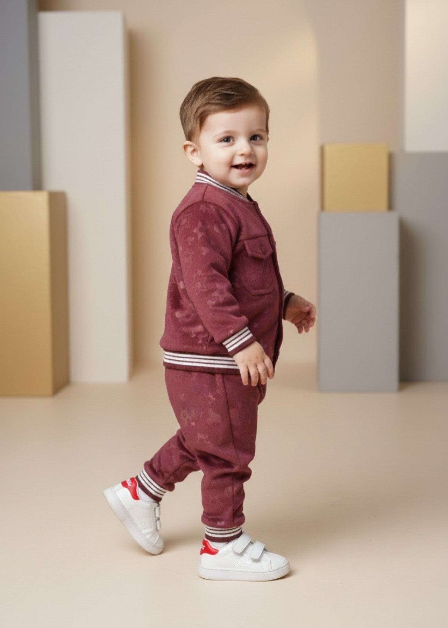 Co ord Sets in Deep carmine