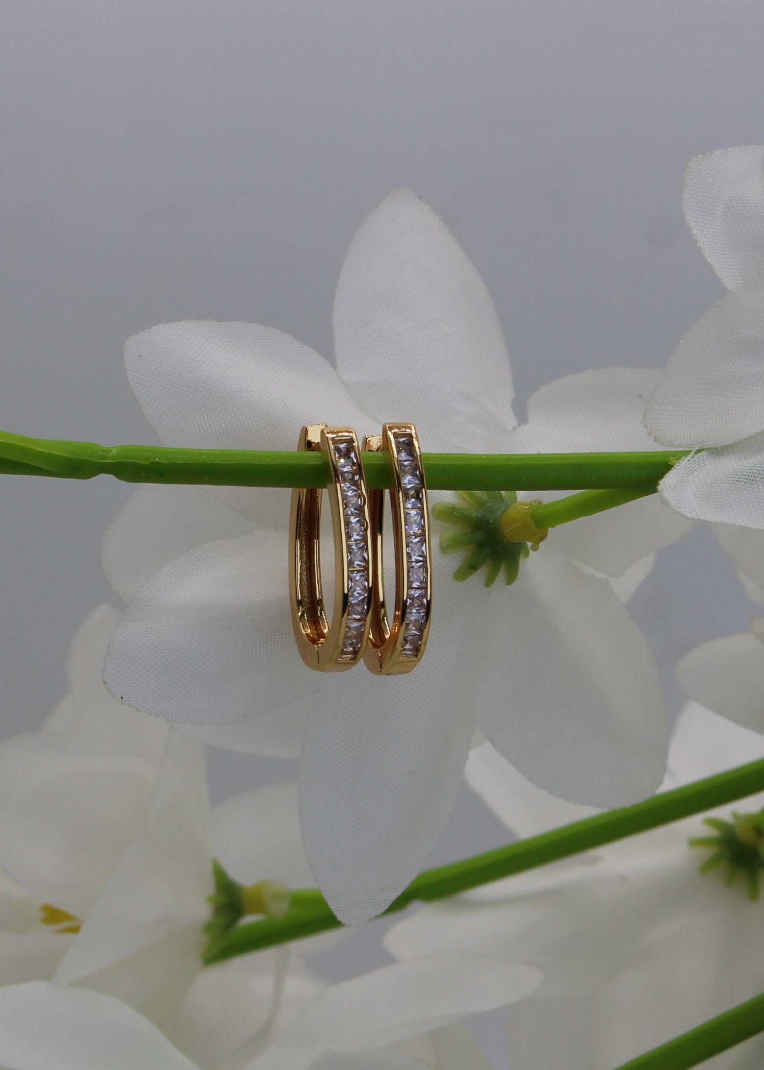 Earrings in Gold Color by - Trendy Women Earrings GLK8909