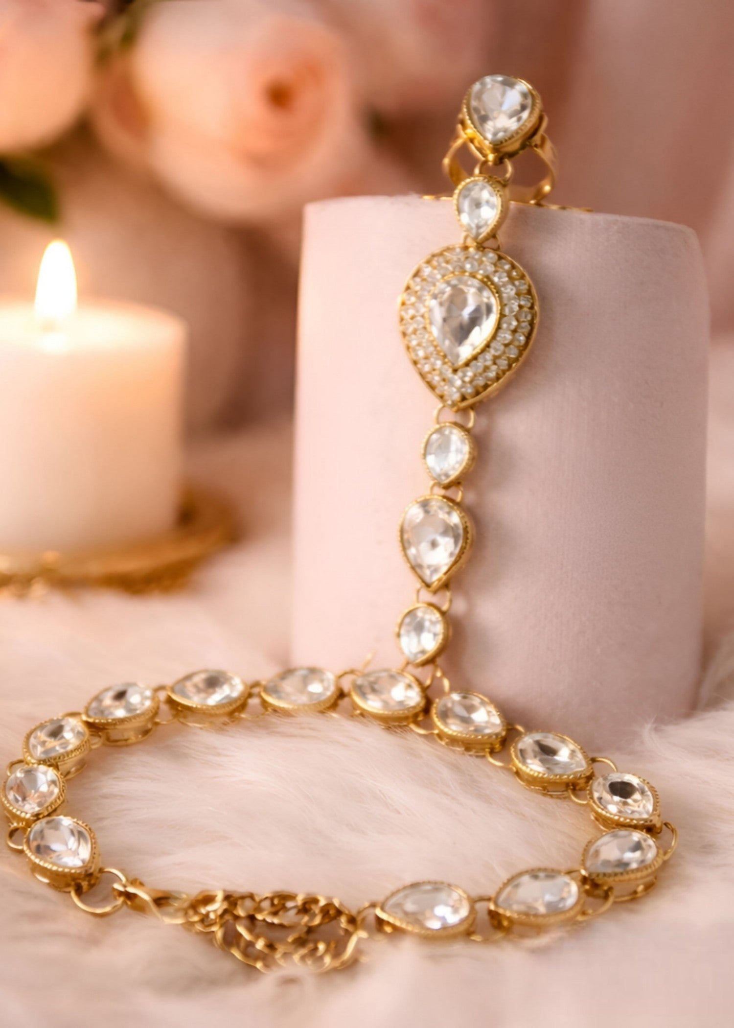 Bracelet in Gold Color by - Trendy Women Bracelet NMG6081