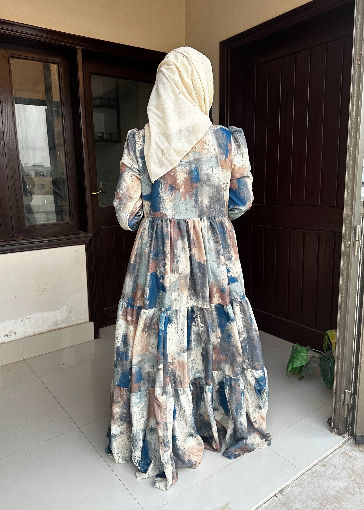 swiss lawn Maxi in Multi