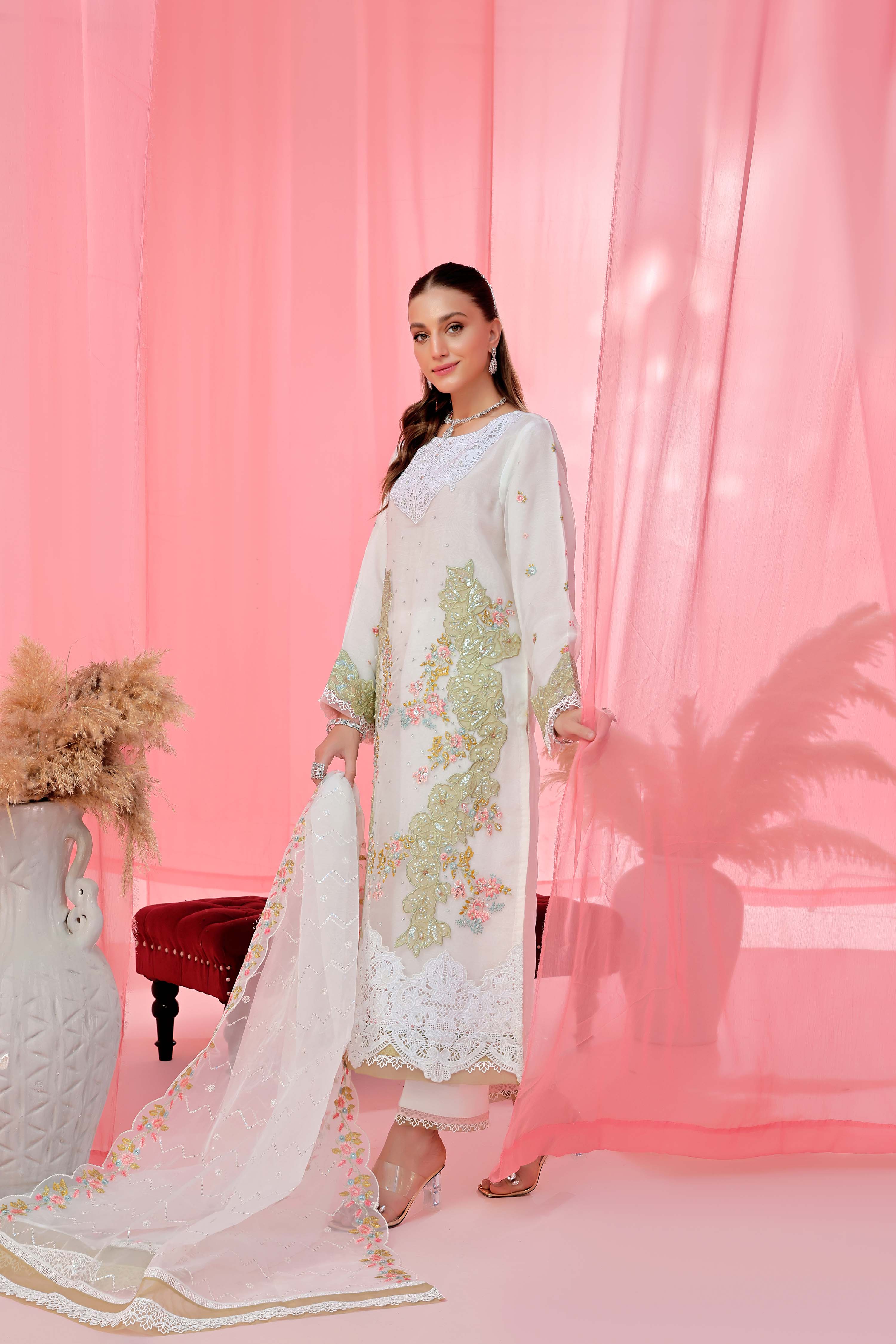 Noori RTW Organza Formal Pret – Chandni