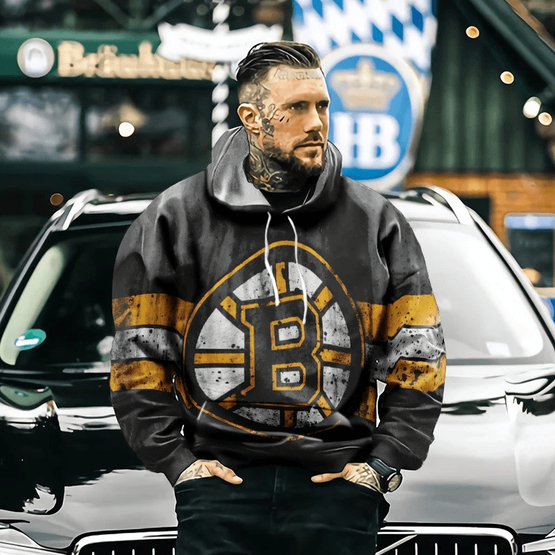 3D Printed Hoodie Jacket Street Pullover
