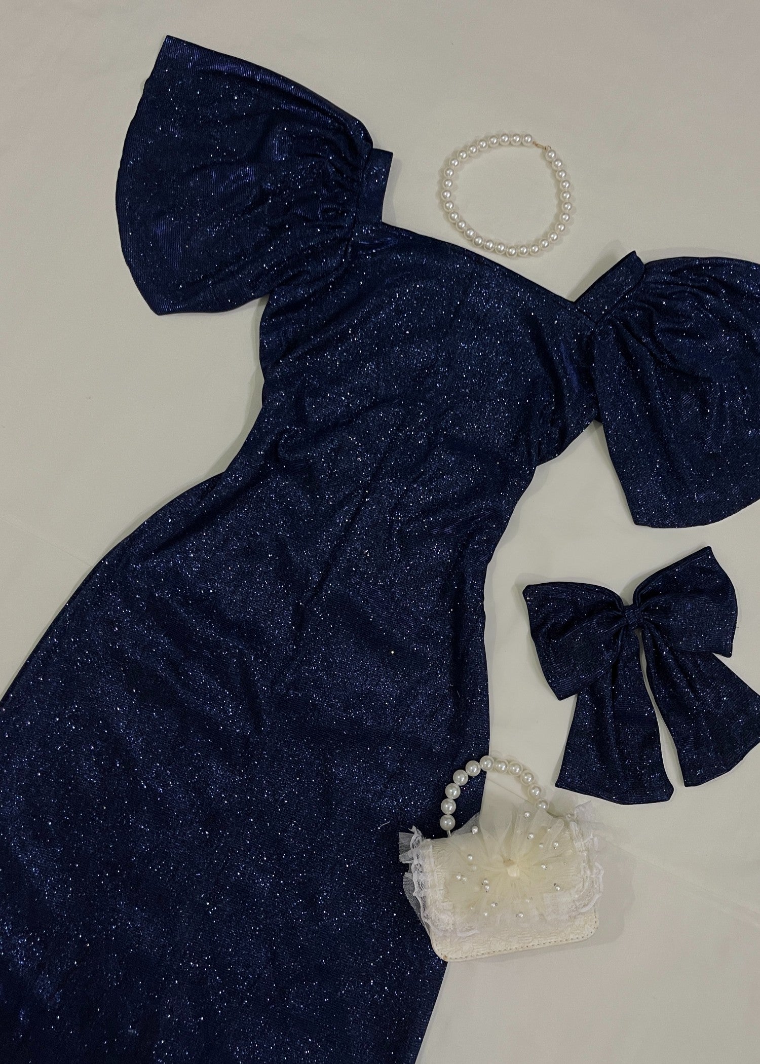 moonlight Dress in Navy blue