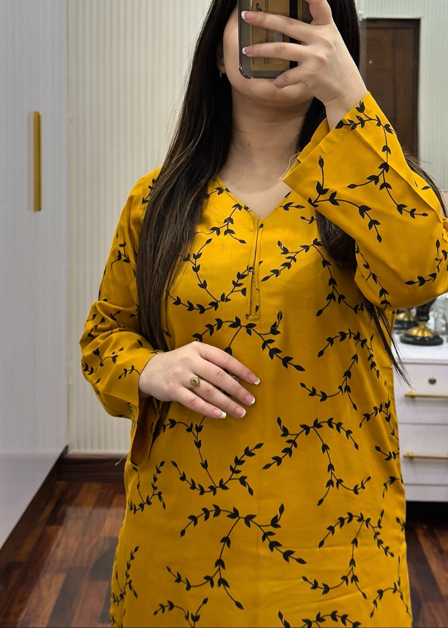 linen Co Ord Sets in Mustard