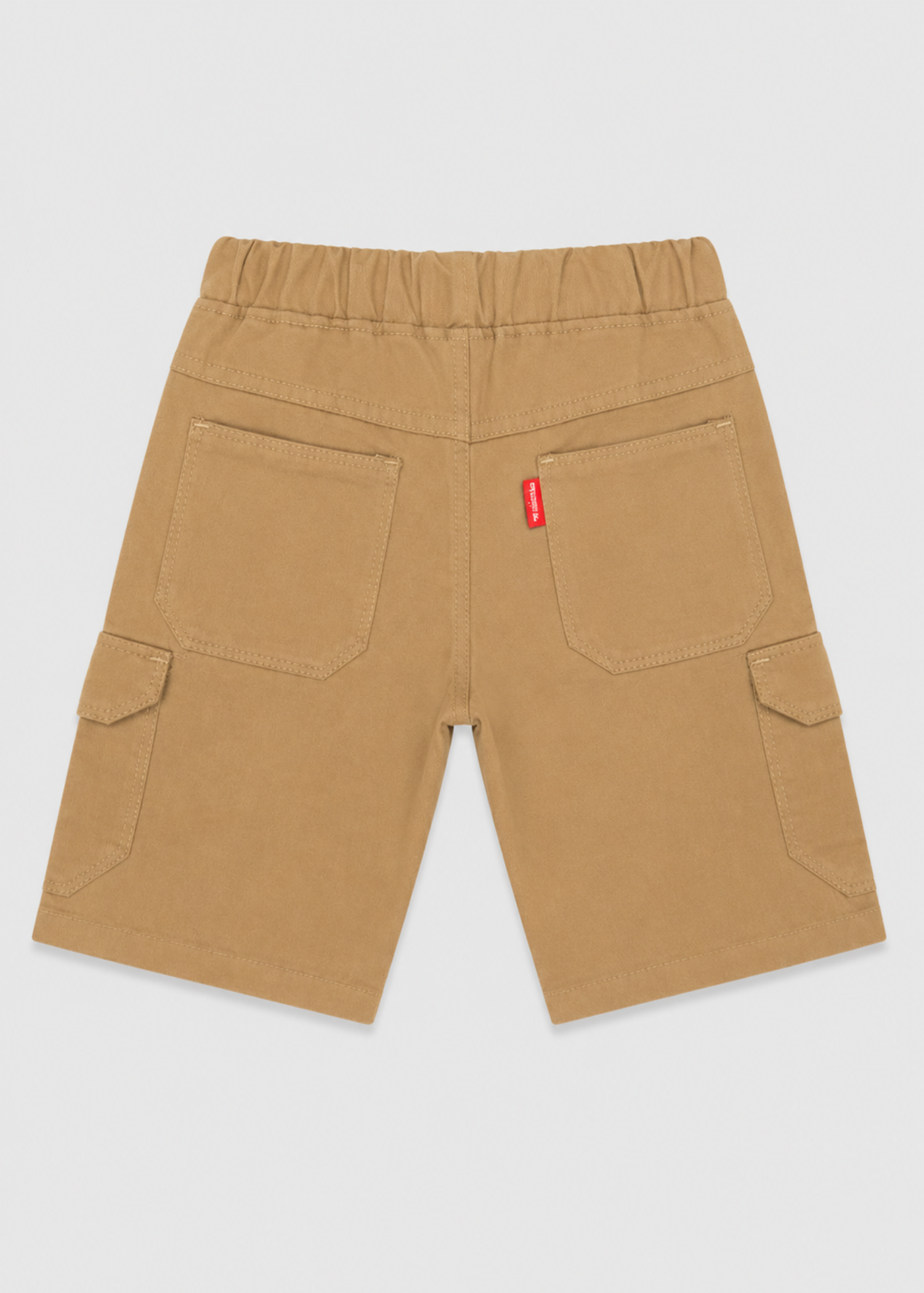 cotton Shorts in Camel brown
