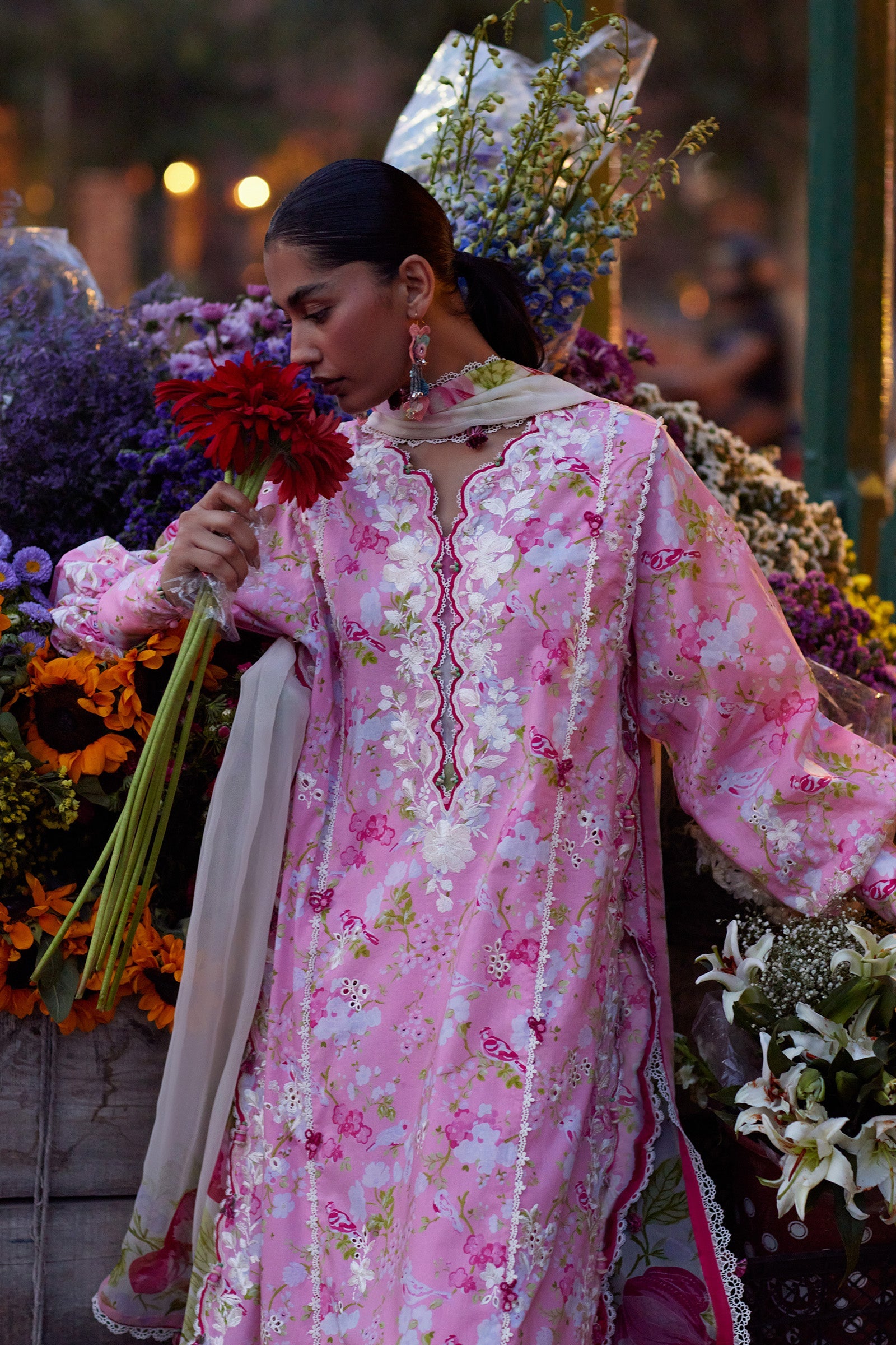 Festive Luxury Lawn – Peony Reverie (Z-03)