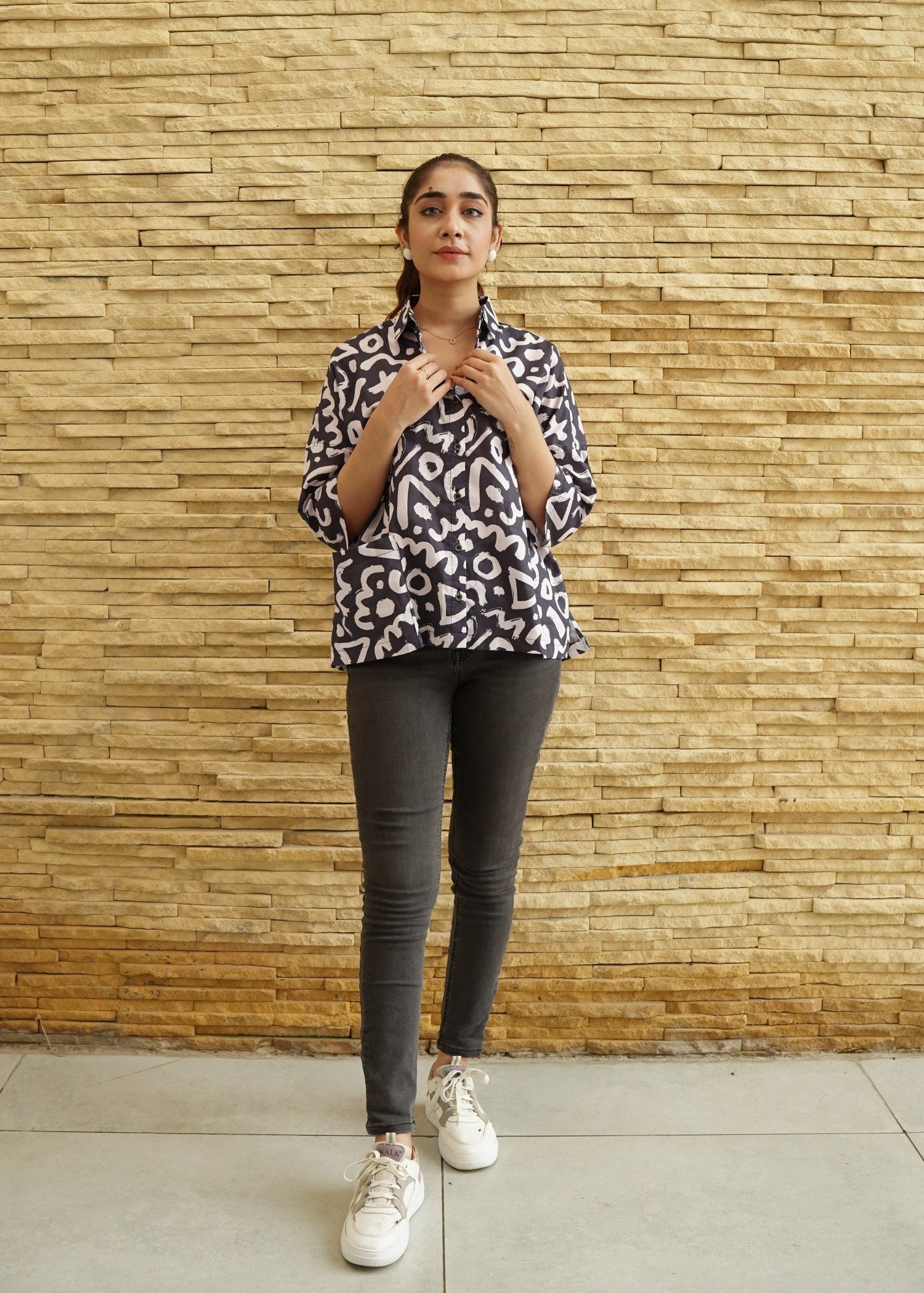 cambric Top in Black