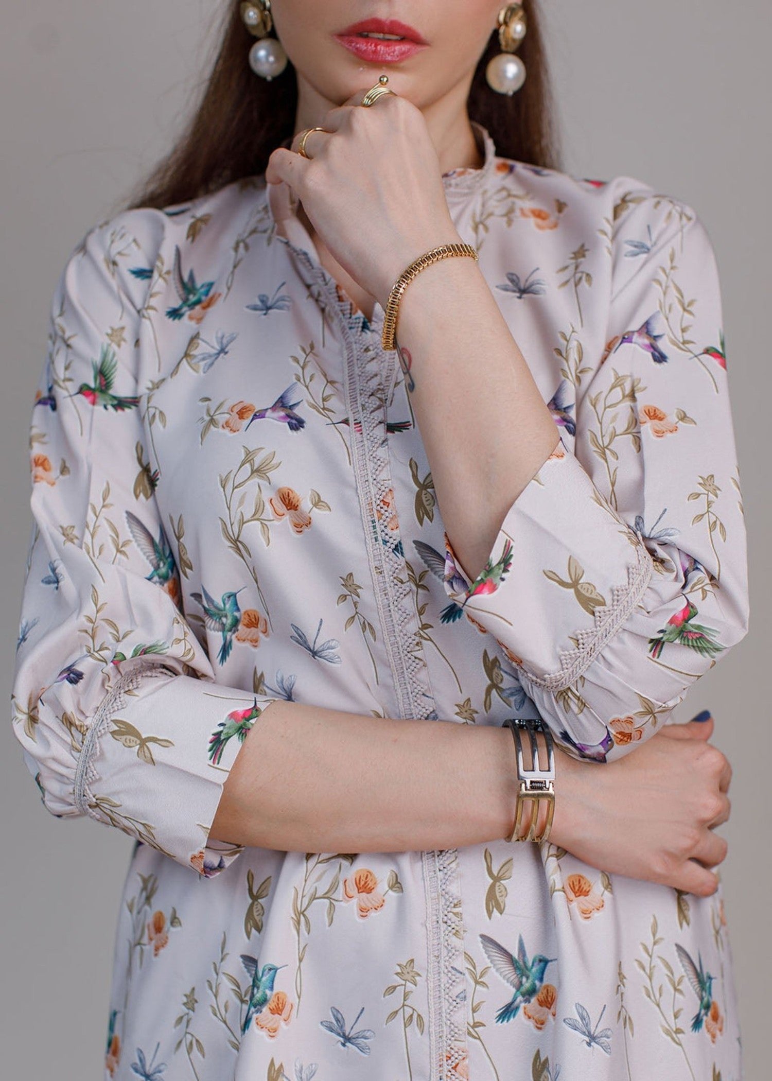 crepe Co Ord Sets in Antique white