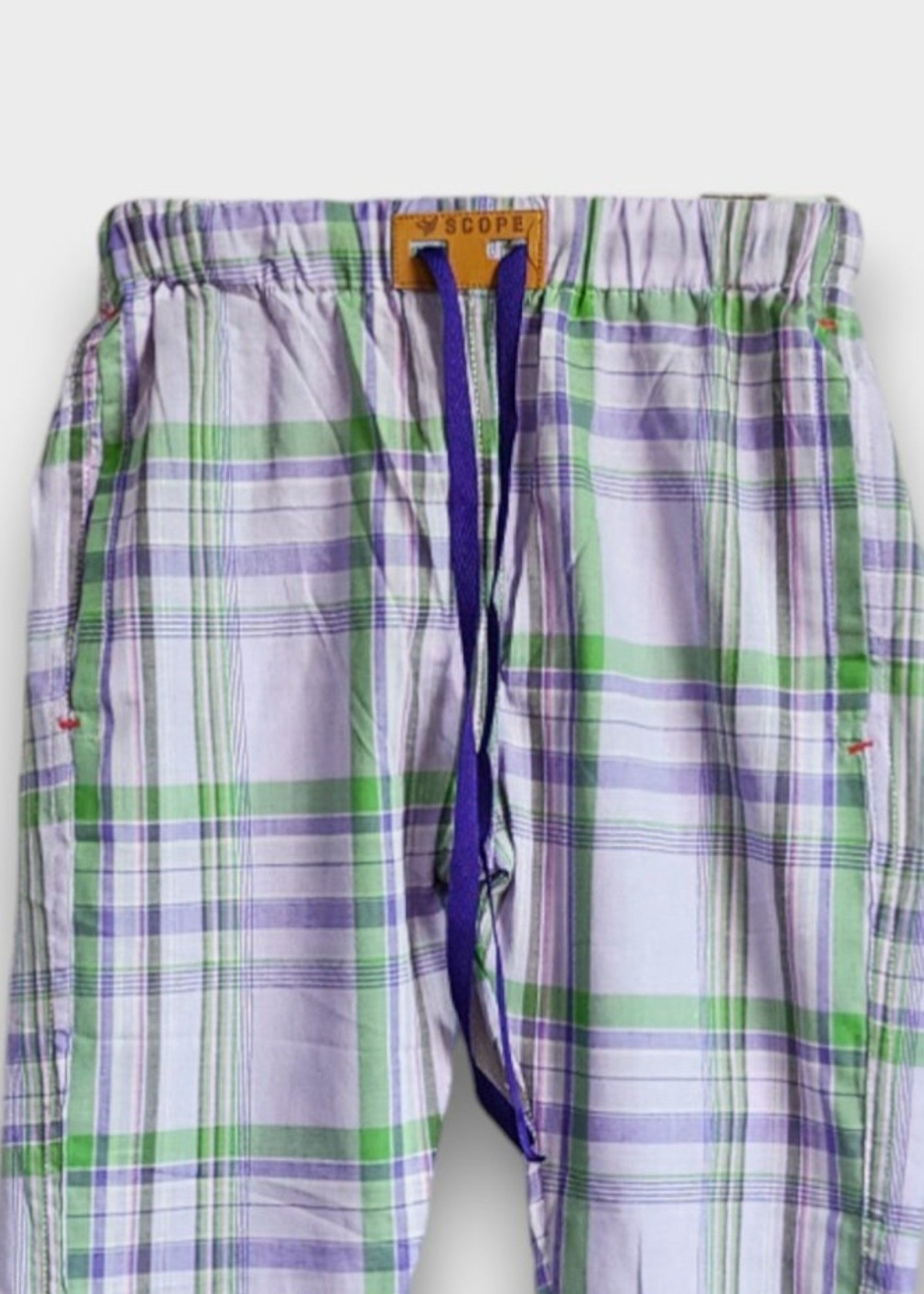cotton Trousers in Lilac
