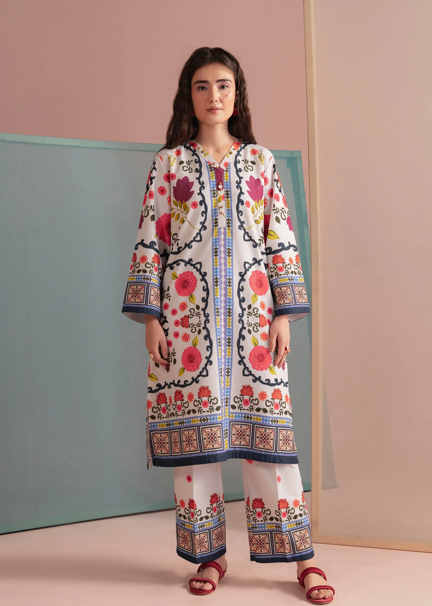 silk Co Ord Sets in Multi