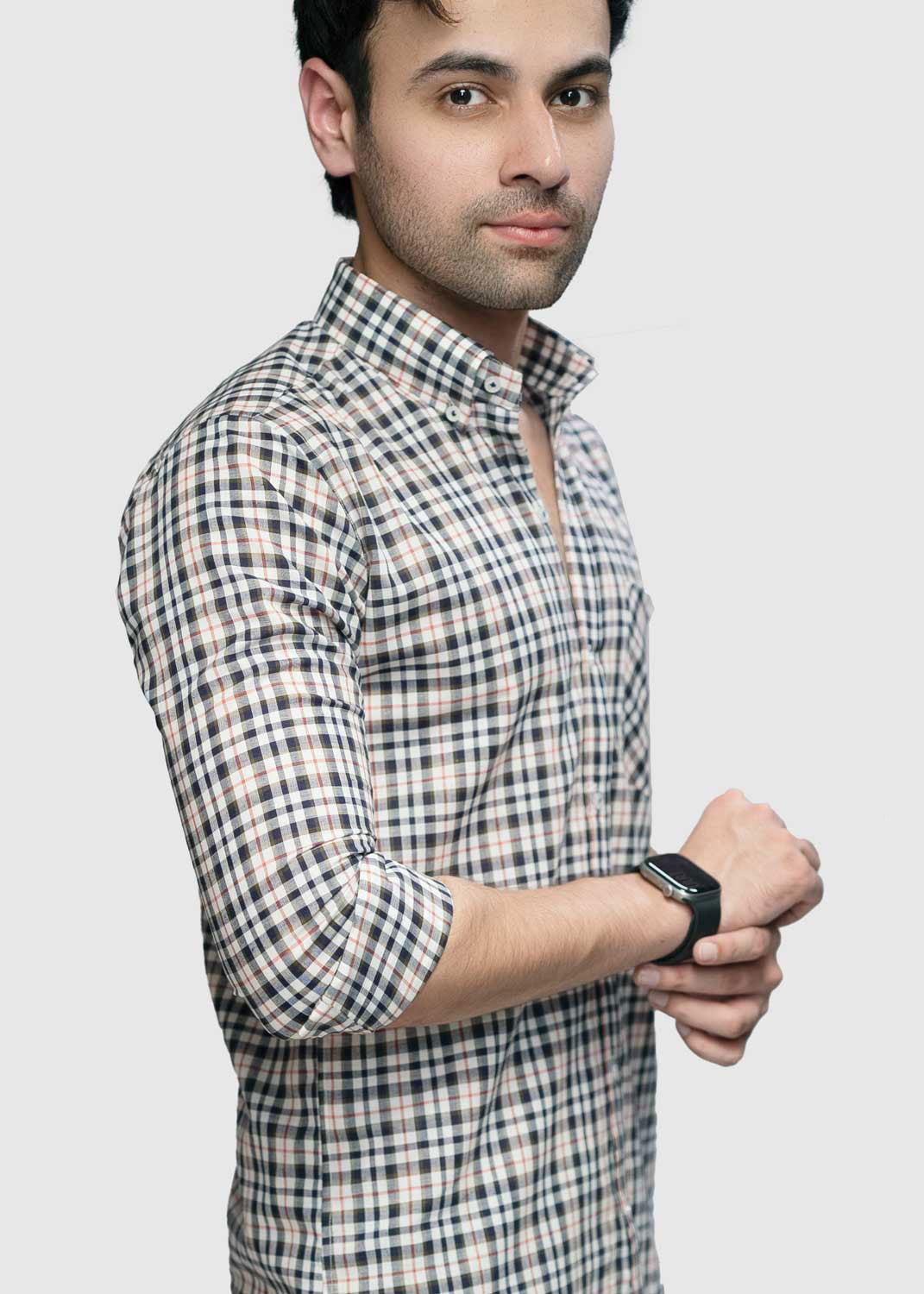 cotton Casual Shirt in Multi