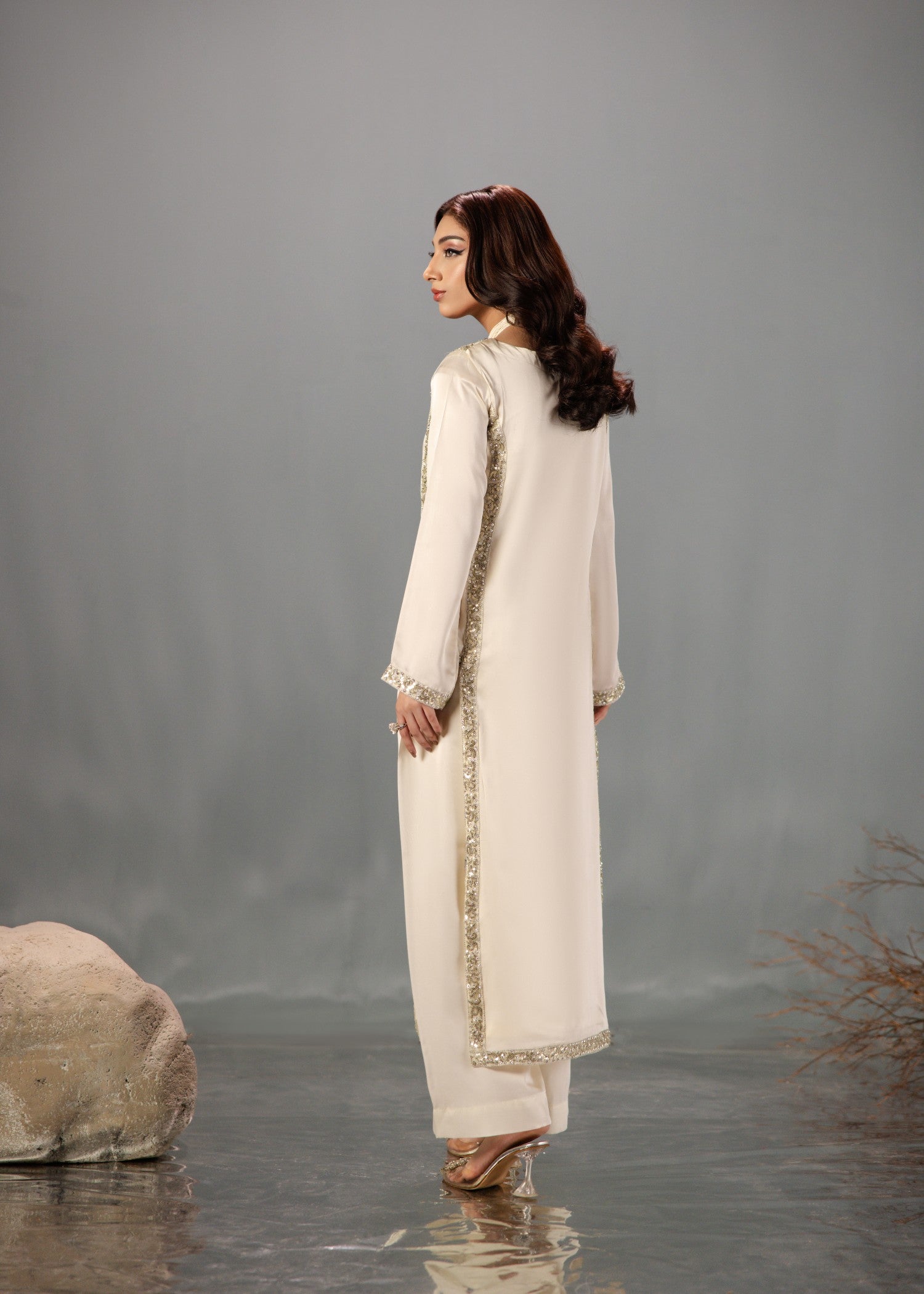 charmuse/shamooz Kurta Set in Off-white