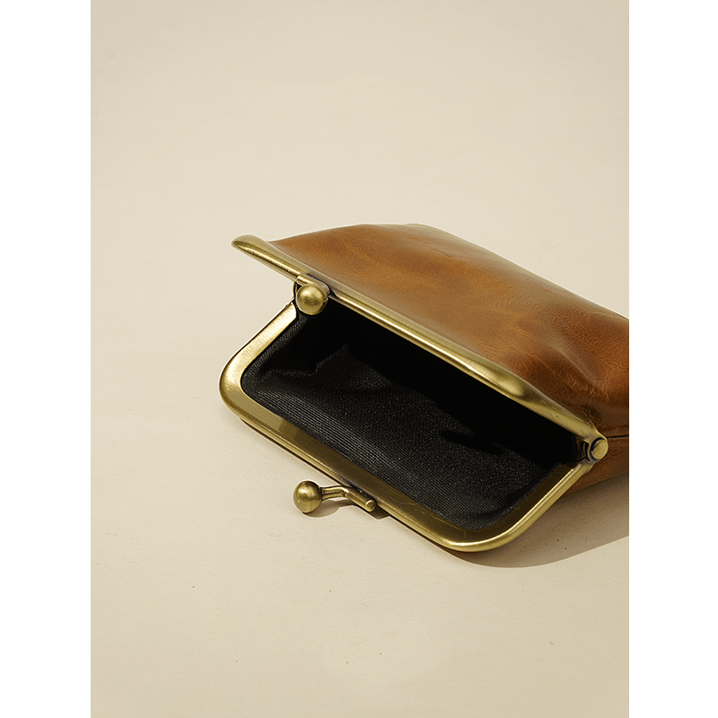 Retro Niche Design Leather Mini Coin Purse