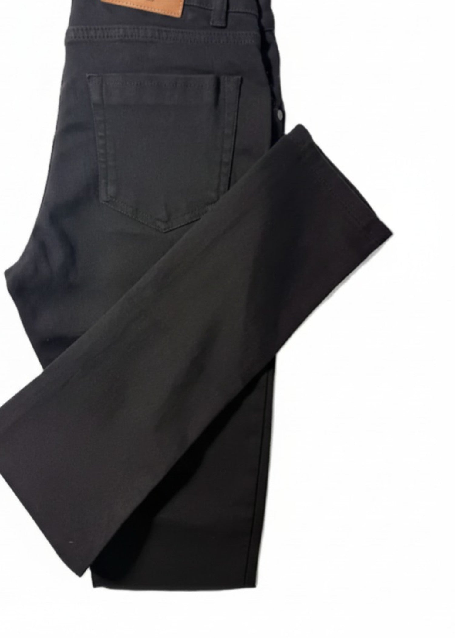 polycotton Jeans in Black