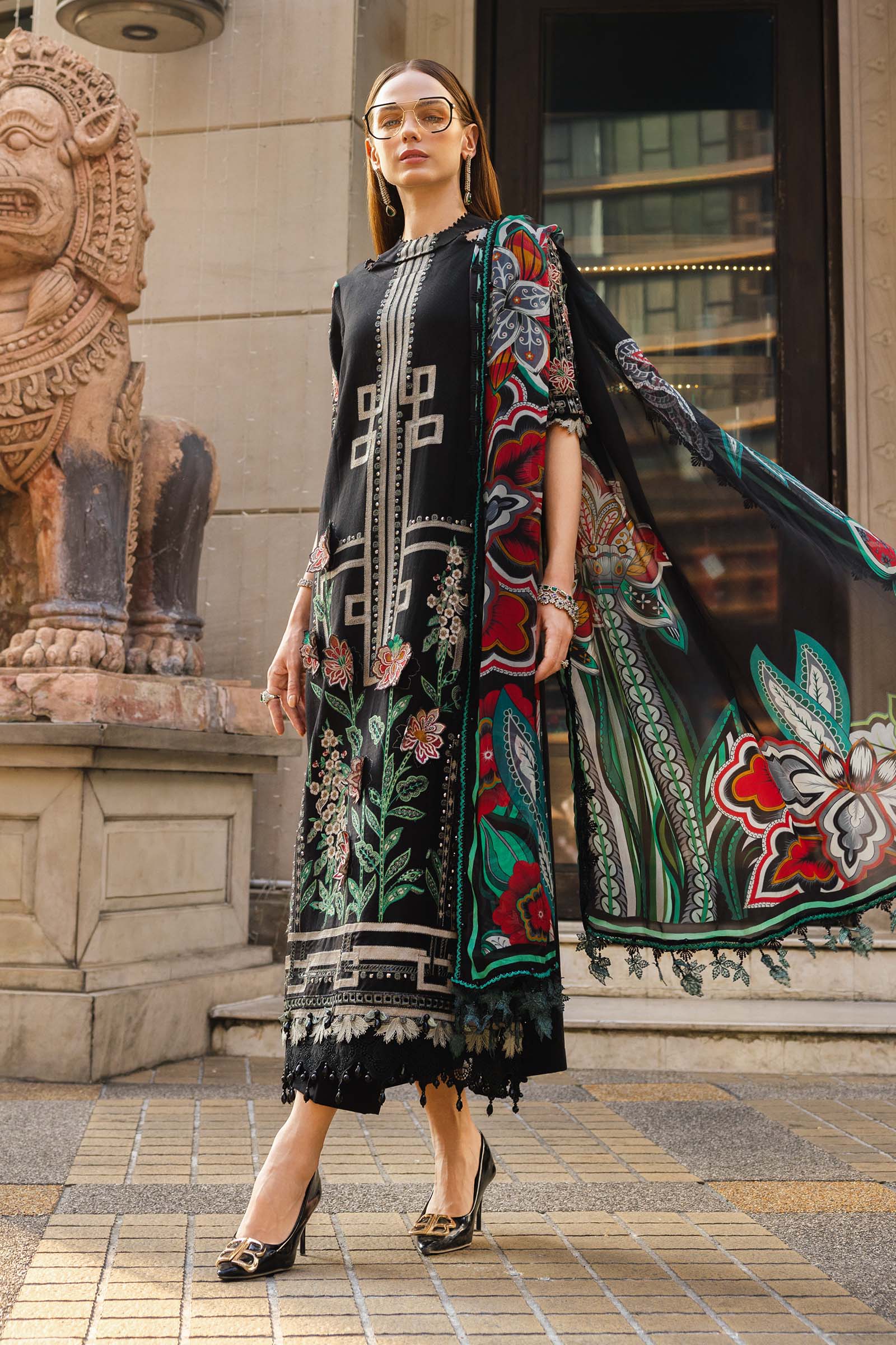 Eid Festive Luxury Lawn – EL26-11