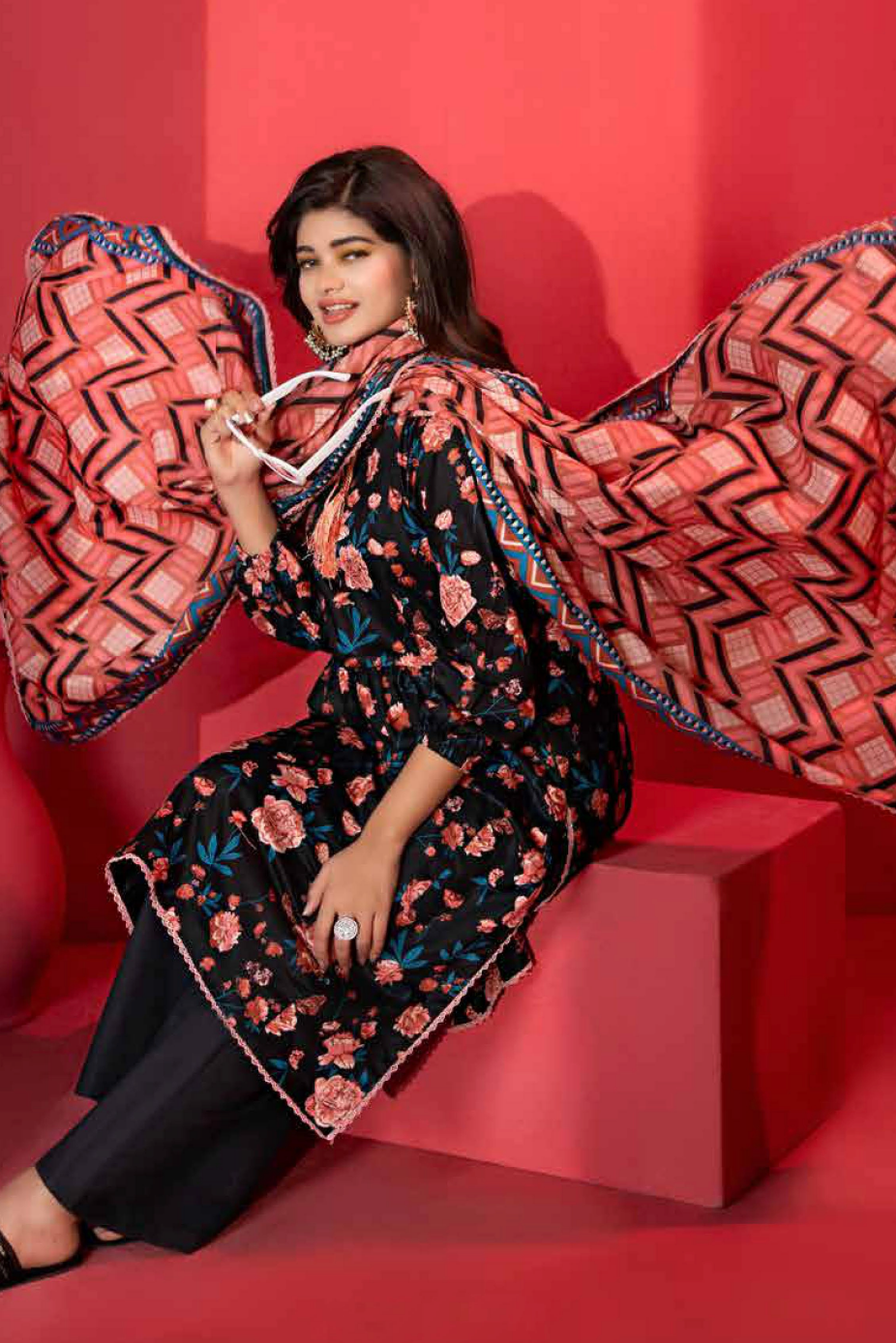 Printed Summer Lawn Drop 15 – 5