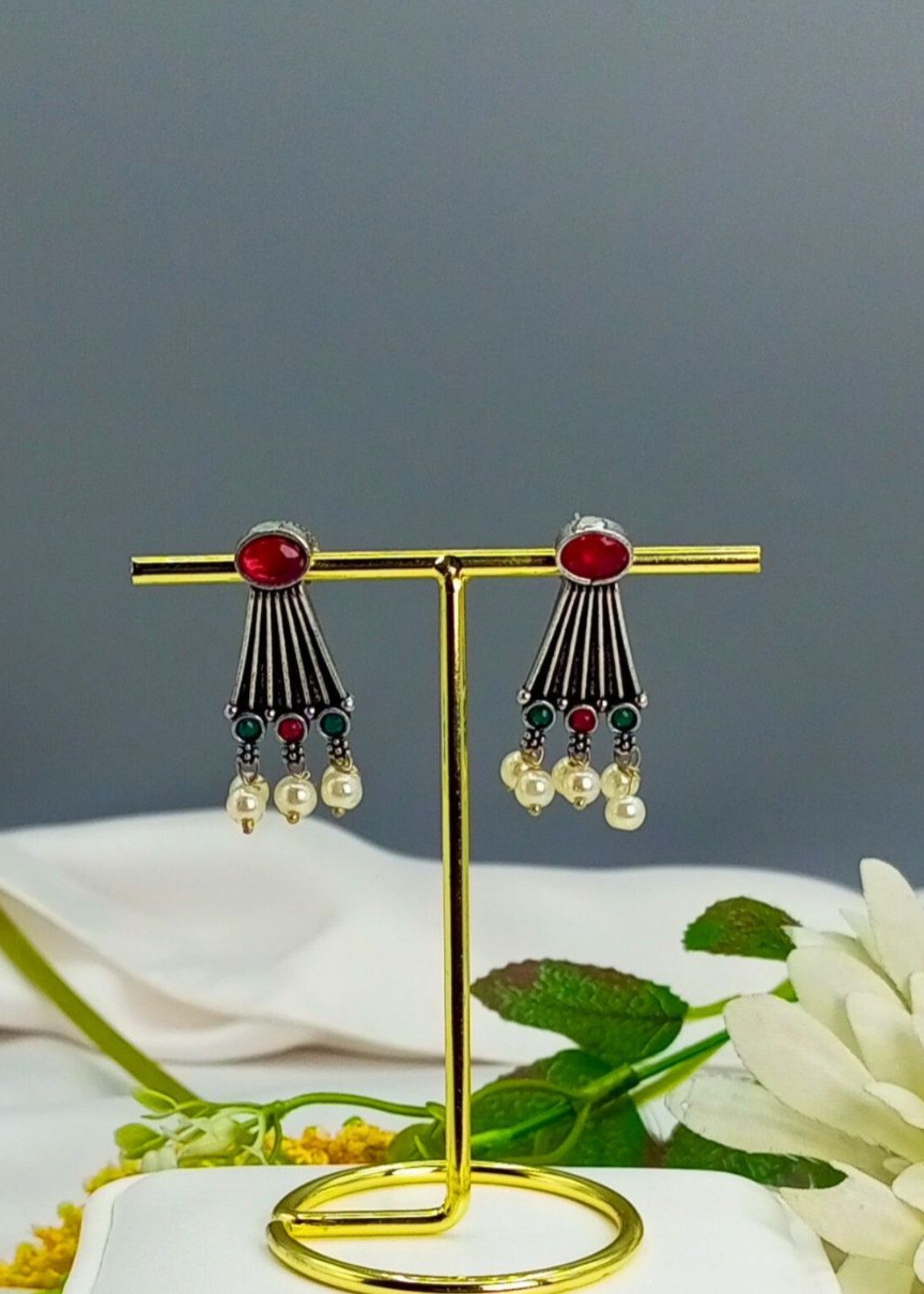 Jewelry Set in Multi Color by - Trendy Women Jewelry Set EMZ0007