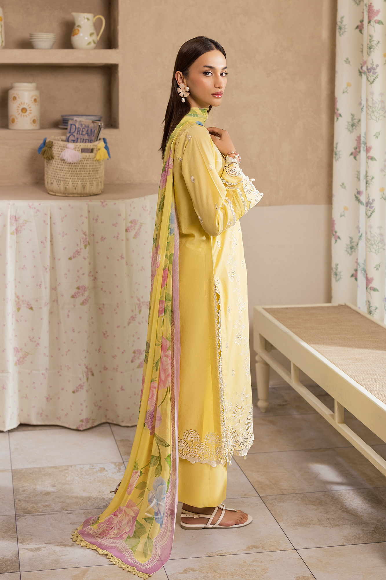 Nissa Chikankari Lawn – N-03