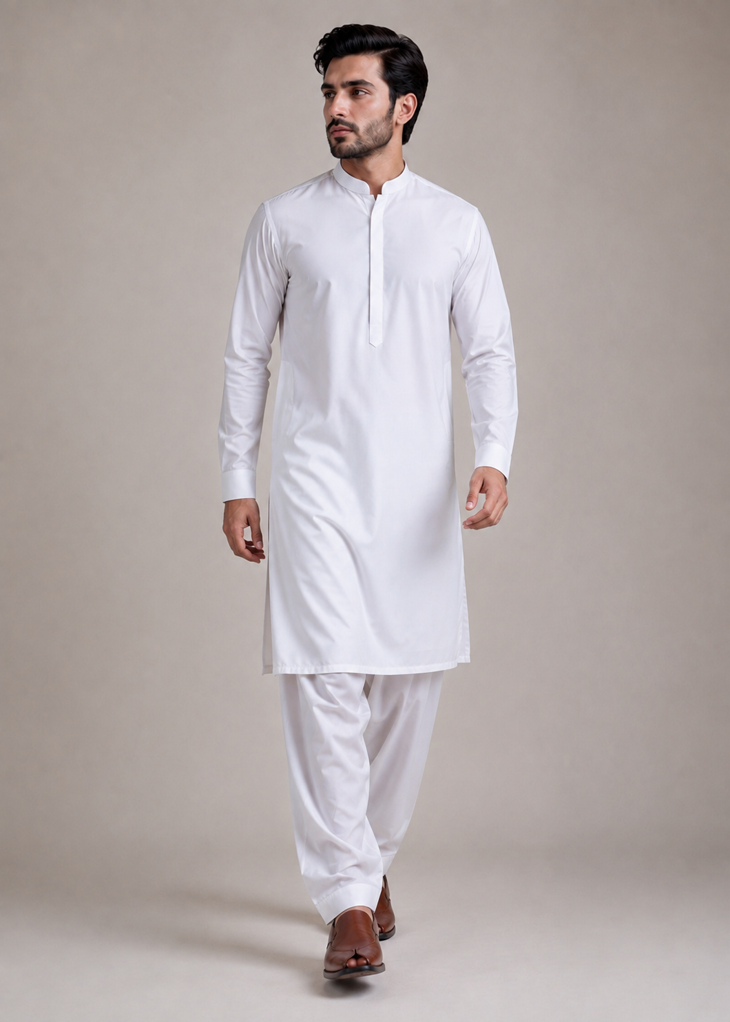 cotton Unstitched in Ghost white