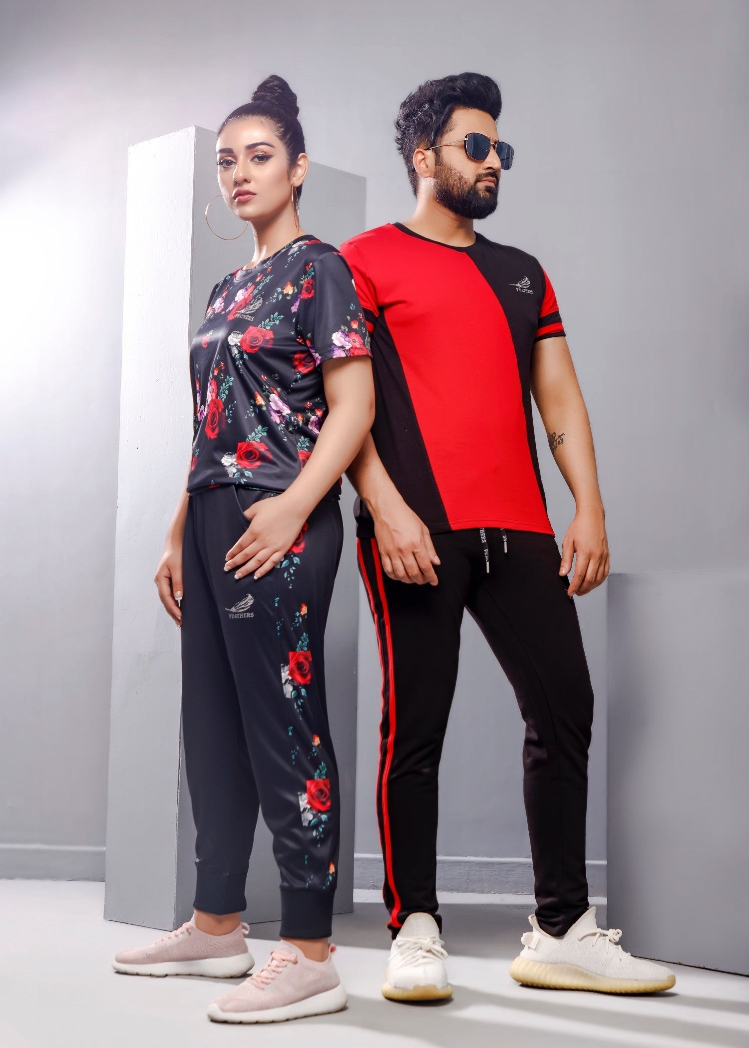 terry Tracksuit in Red